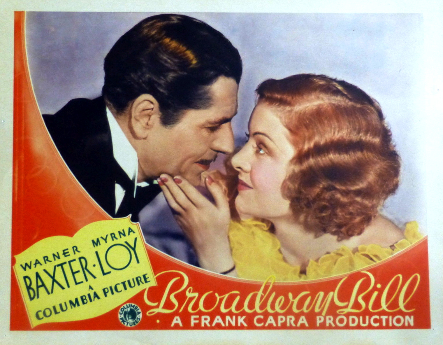 Imagem de referência relacionada a Broadway Bill, item descrito como filme de 1934 dirigido por Frank Capra