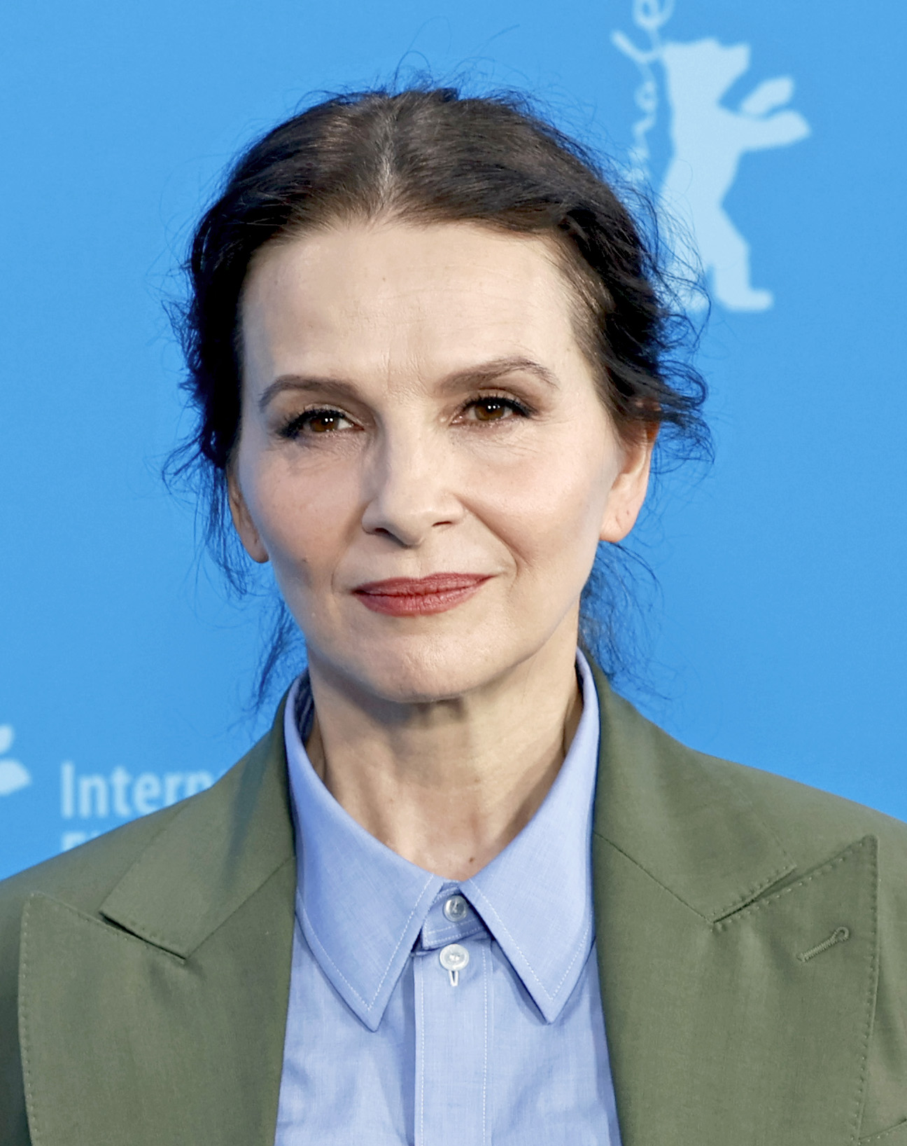 Imagem de referência relacionada a Juliette Binoche, item descrito como atriz e dançarina francesa