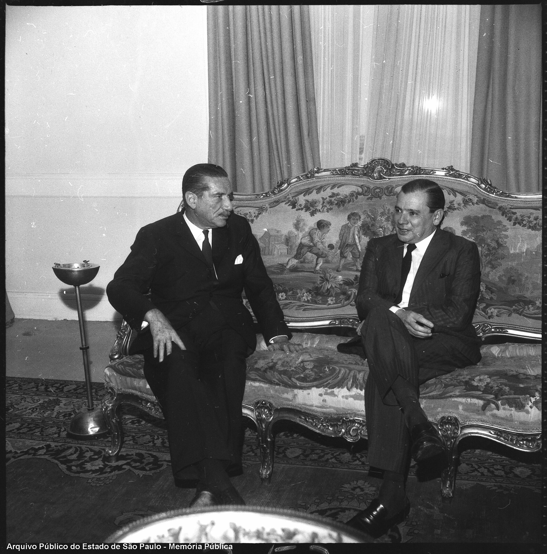 Imagem de referência relacionada a Abreu Sodré, item descrito como 47⁰ Governador do Estado de São Paulo e Ministro das Relações Exteriores do Brasil durante o Governo Sarney