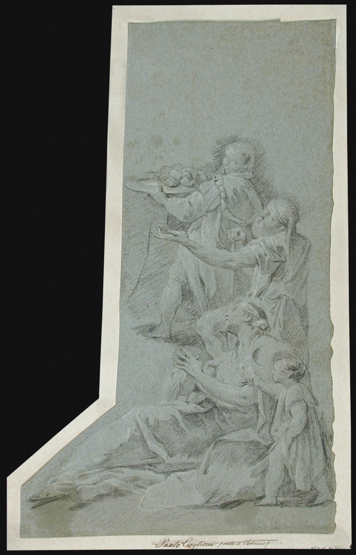 Imagem de referência relacionada a Figuras de um banquete, item descrito como desenho de Giambattista Pittoni no Museu de Arte de Los Angeles