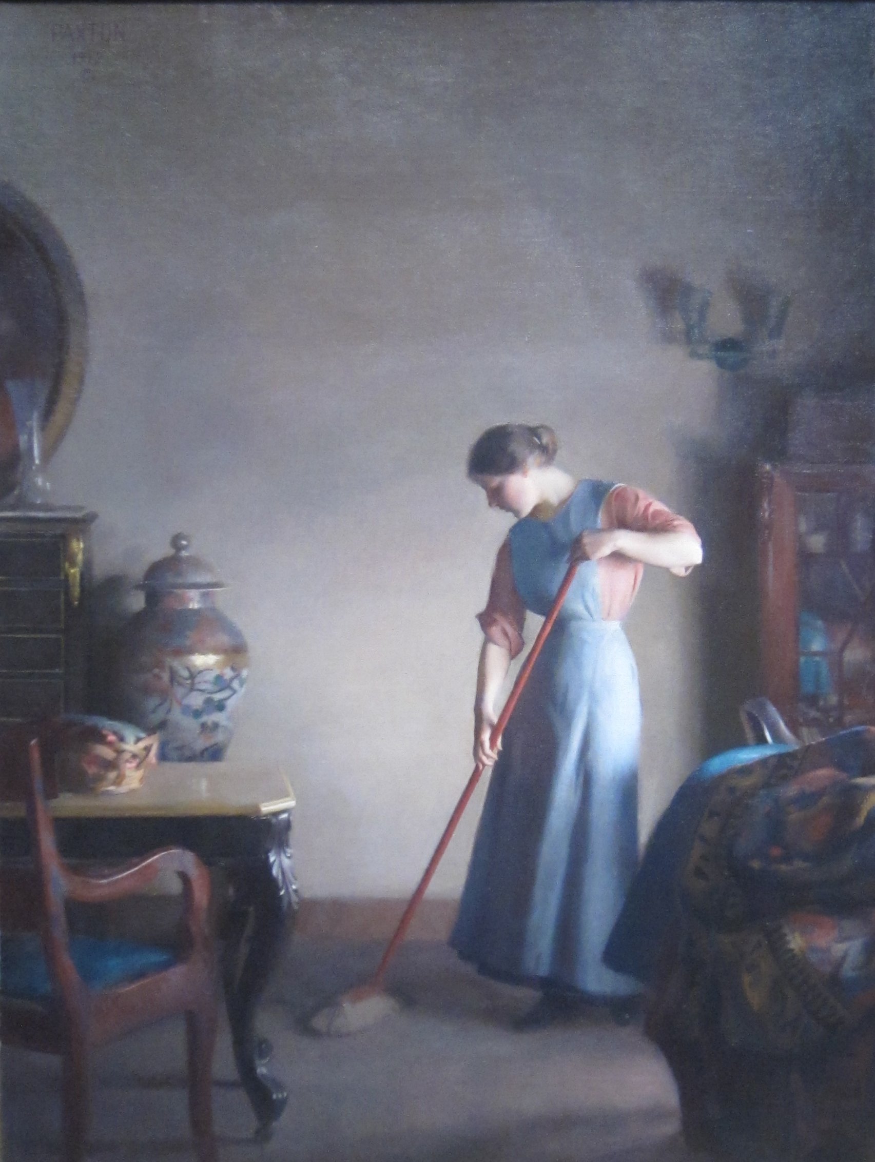 Imagem de referência de William McGregor Paxton, descrito nos dados abertos como pintor norte-americano