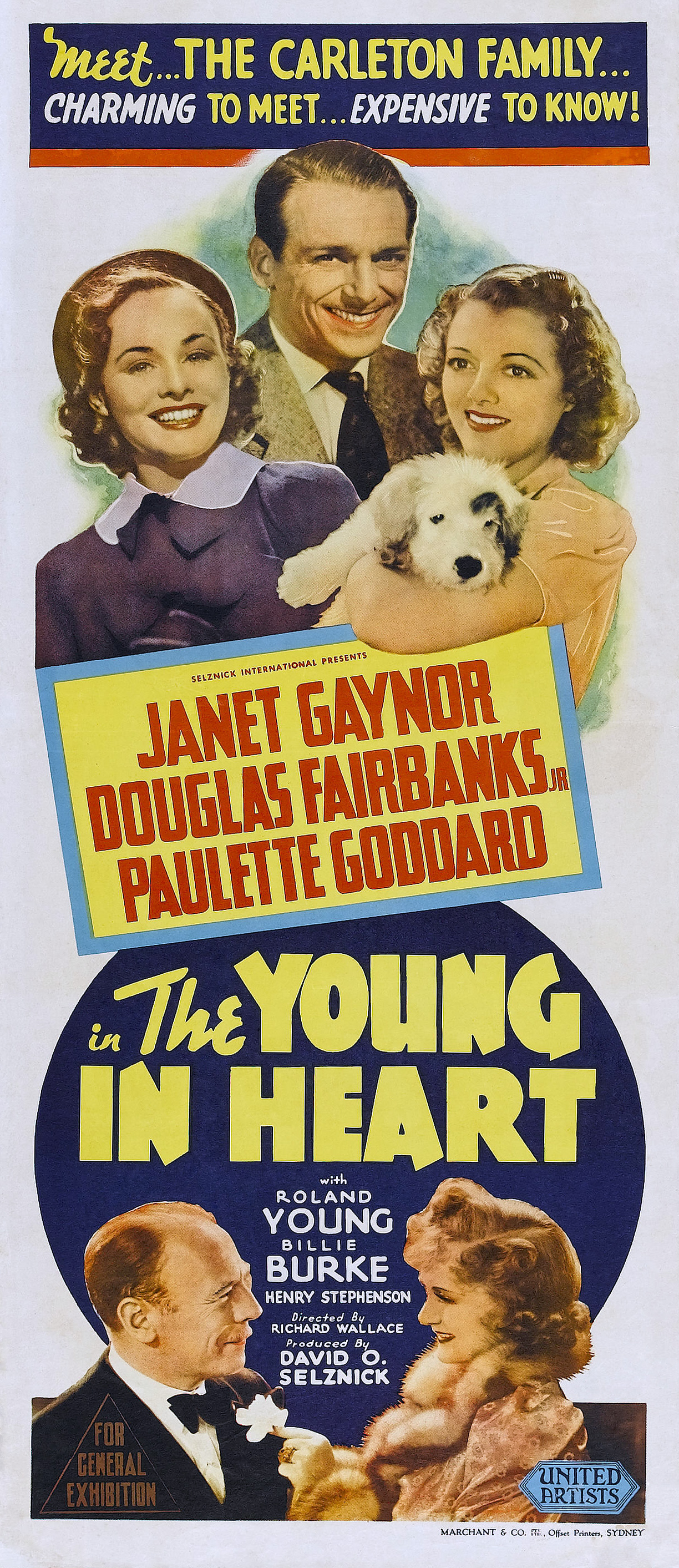 Imagem de referência de The Young in Heart, descrito nos dados abertos como filme de 1938 dirigido por Richard Wallace