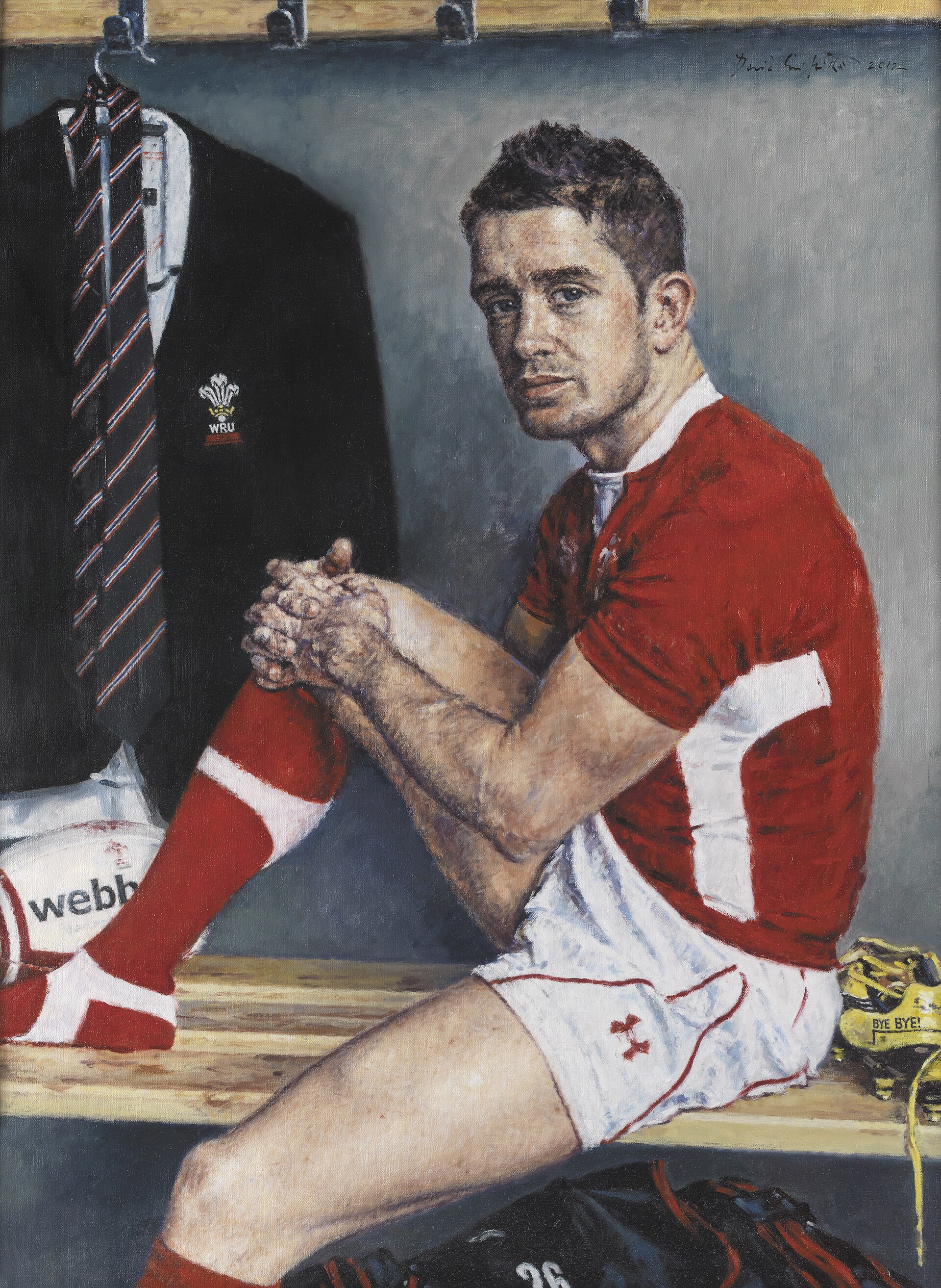 Imagem de referência de Shane Williams (retrato), descrito nos dados abertos como pintura de David Griffiths