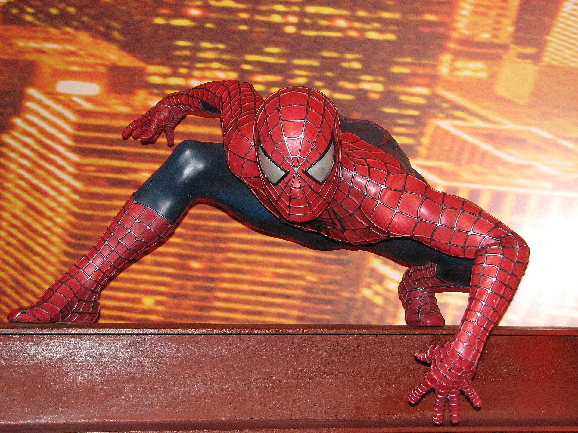 Imagem de referência de Peter Parker, descrito nos dados abertos como personagem fictício interpretado por Tobey Maguire