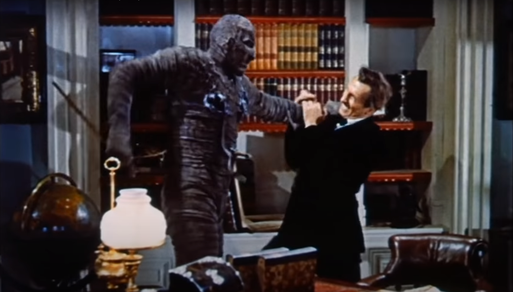 Imagem de referência relacionada a A Múmia, item descrito como filme de 1959 dirigido por Terence Fisher