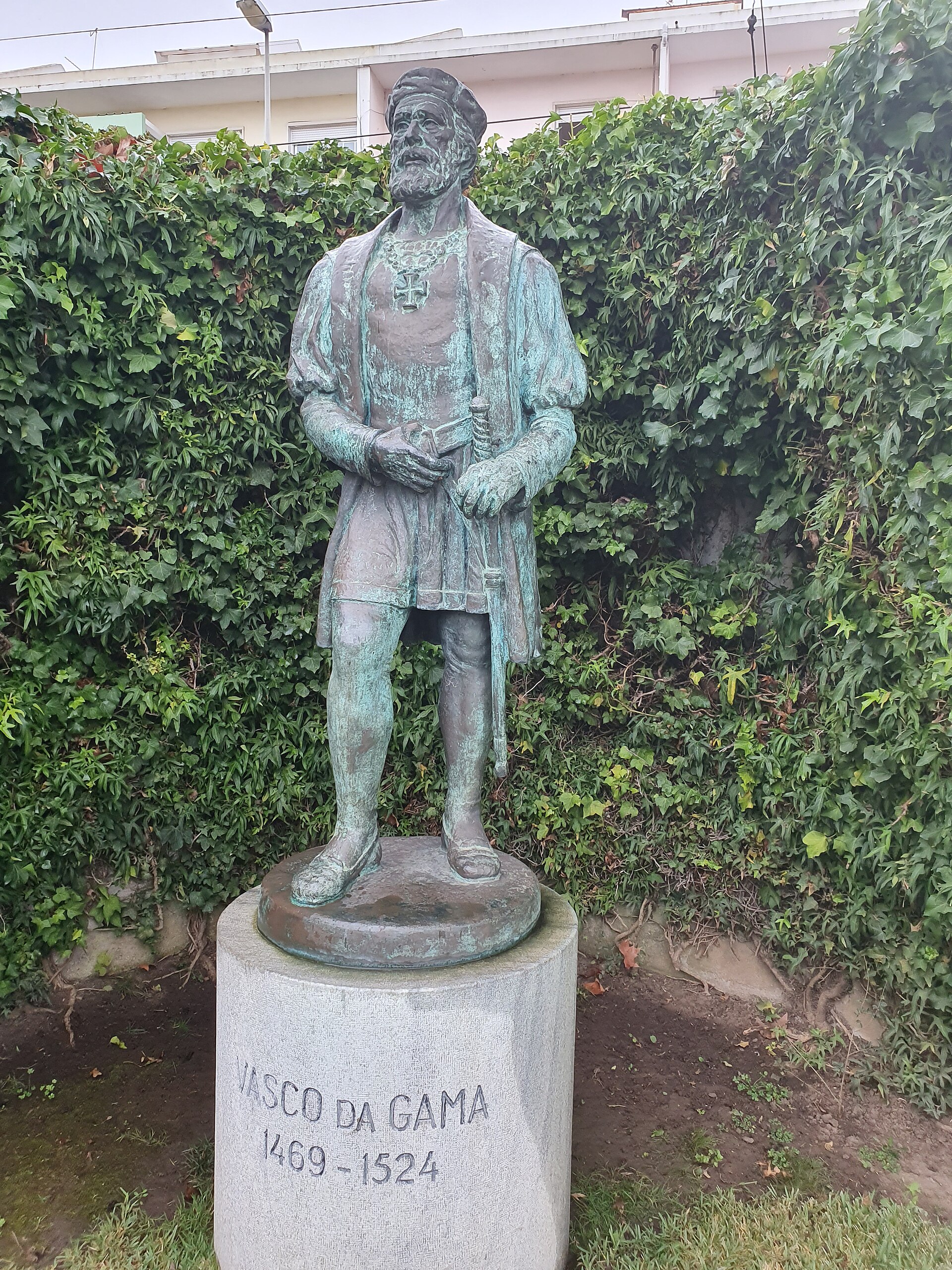 Imagem de referência de Estátua de Vasco da Gama, descrito nos dados abertos como estátua no aquário Vasco da Gama
