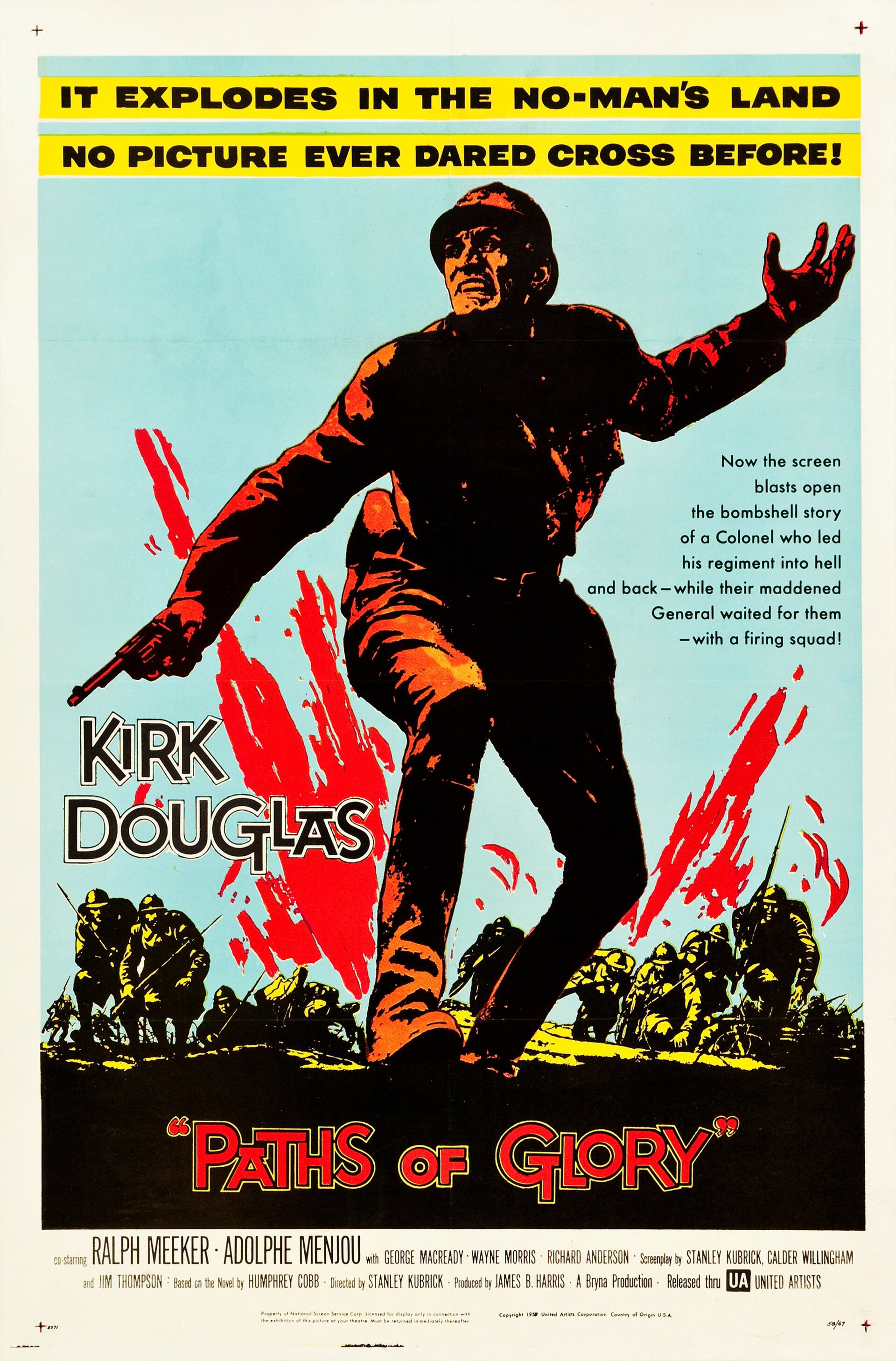 Imagem de referência relacionada a Paths of Glory, item descrito como filme de 1957 dirigido por Stanley Kubrick