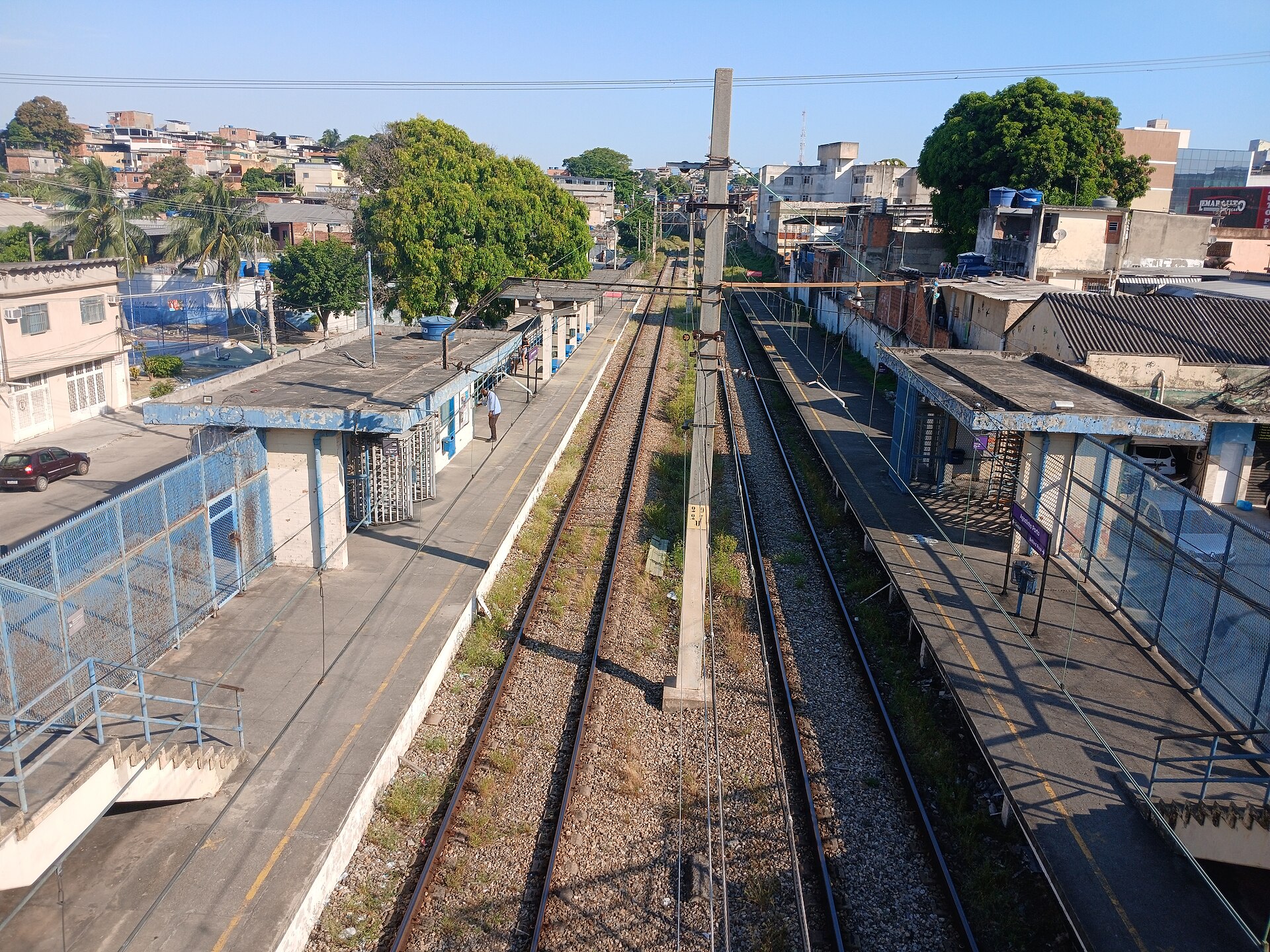 Imagem de referência de Estação Agostinho Porto, descrito nos dados abertos como estação da SuperVia, Rio de Janeiro, Brasil