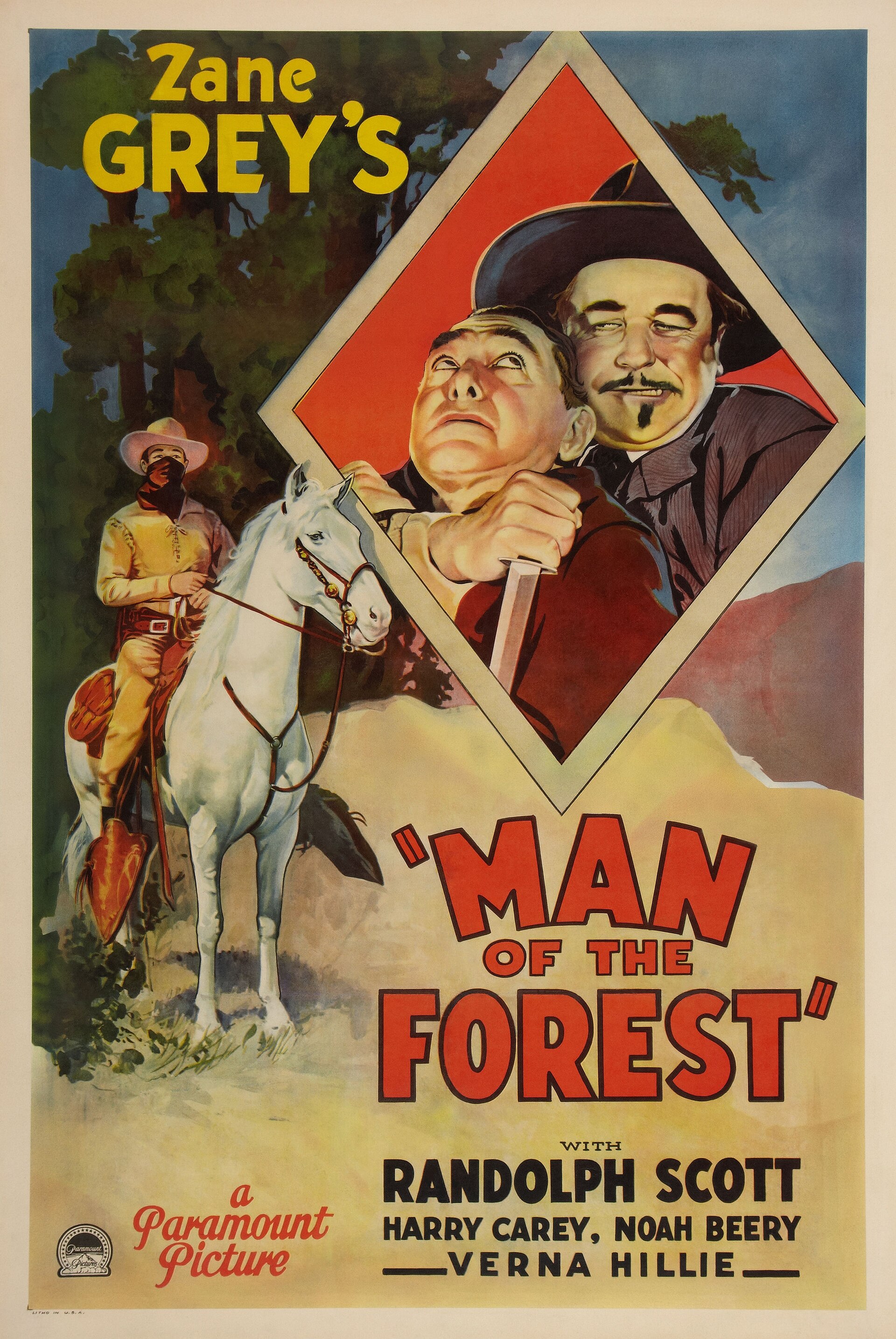 Imagem de referência relacionada a Man of the Forest, item descrito como filme de 1933 dirigido por Henry Hathaway
