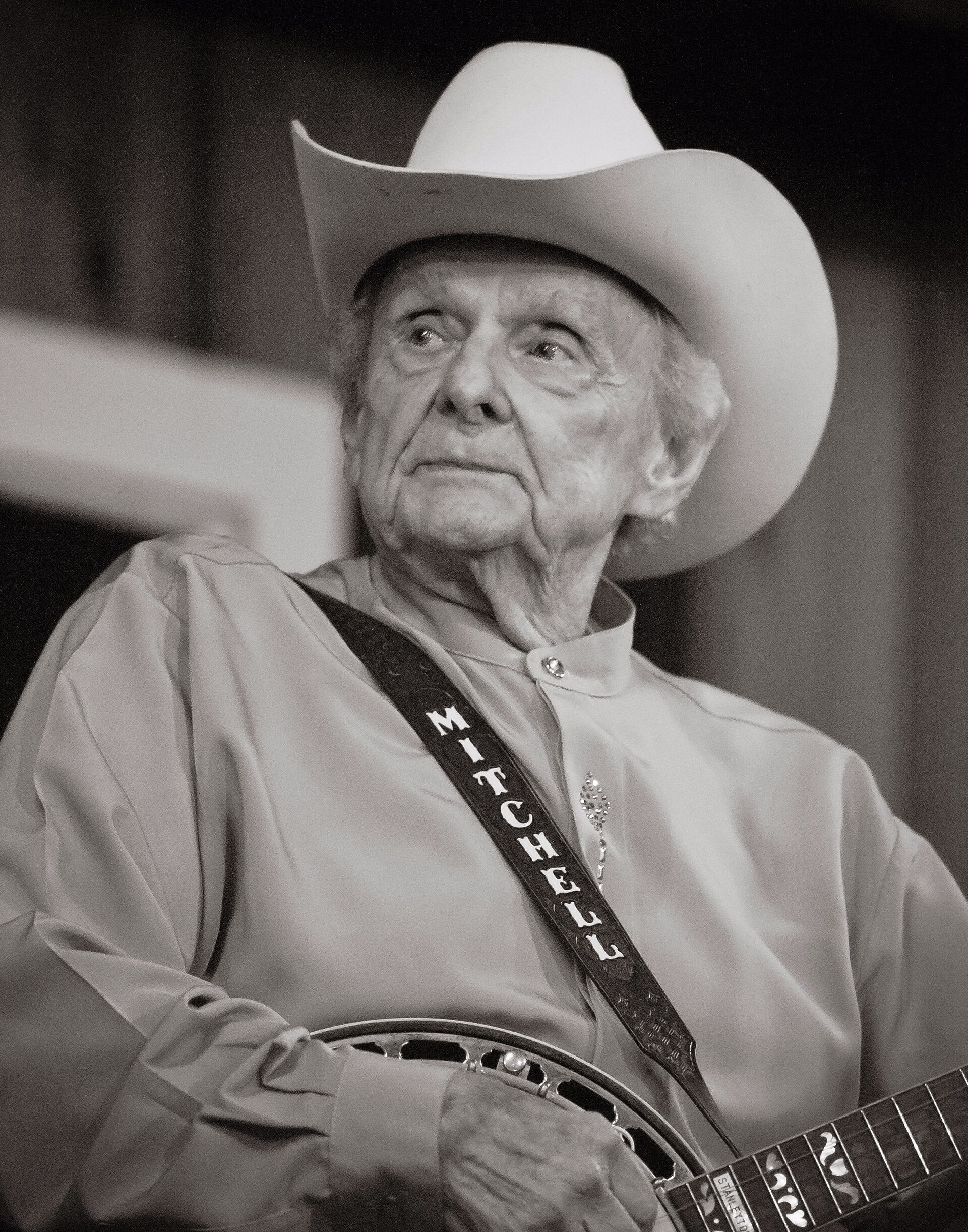 Imagem de referência de Ralph Stanley, descrito nos dados abertos como cantor norte-americano
