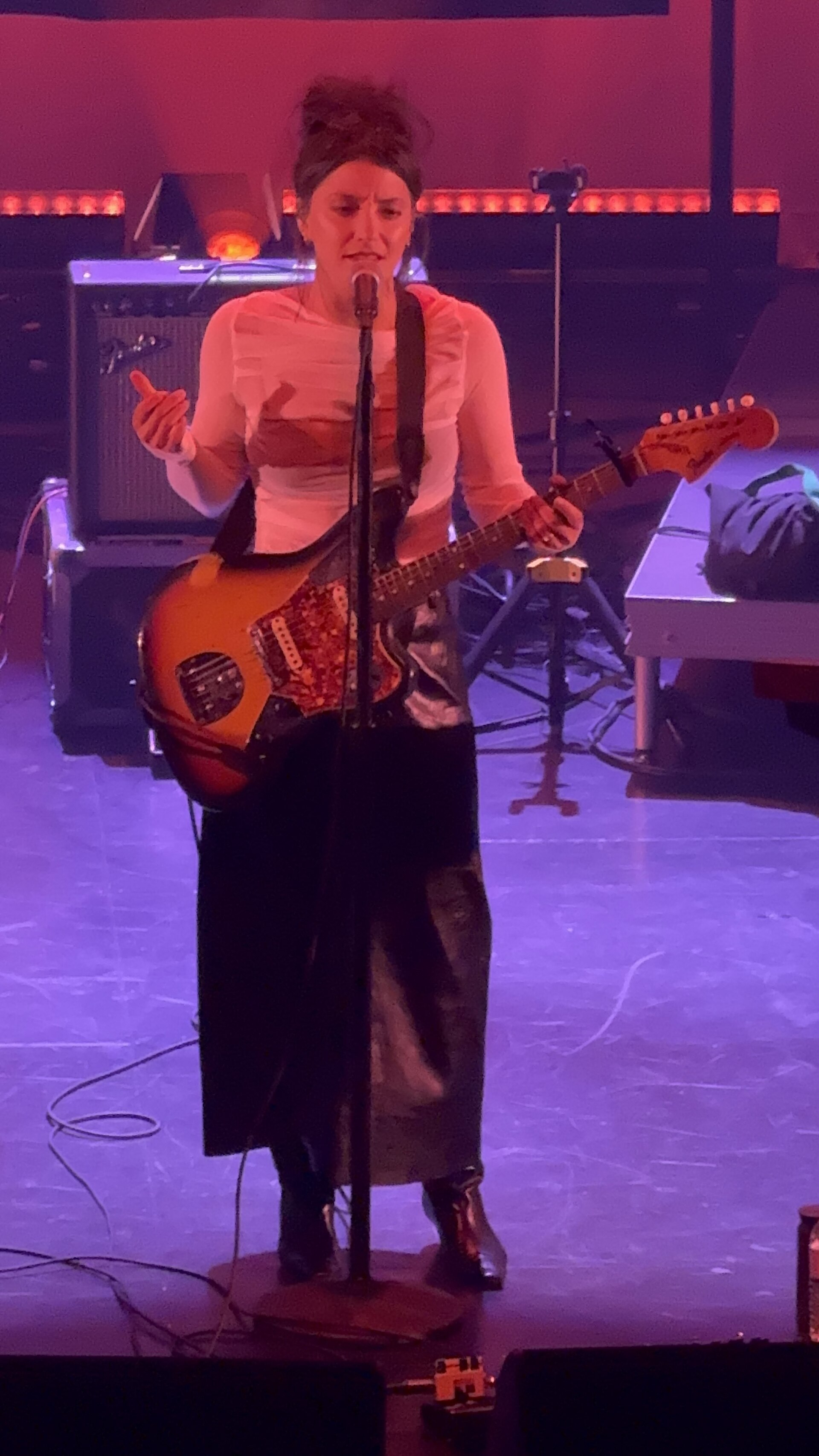 Imagem de referência relacionada a Sharon Van Etten, item descrito como cantora americana