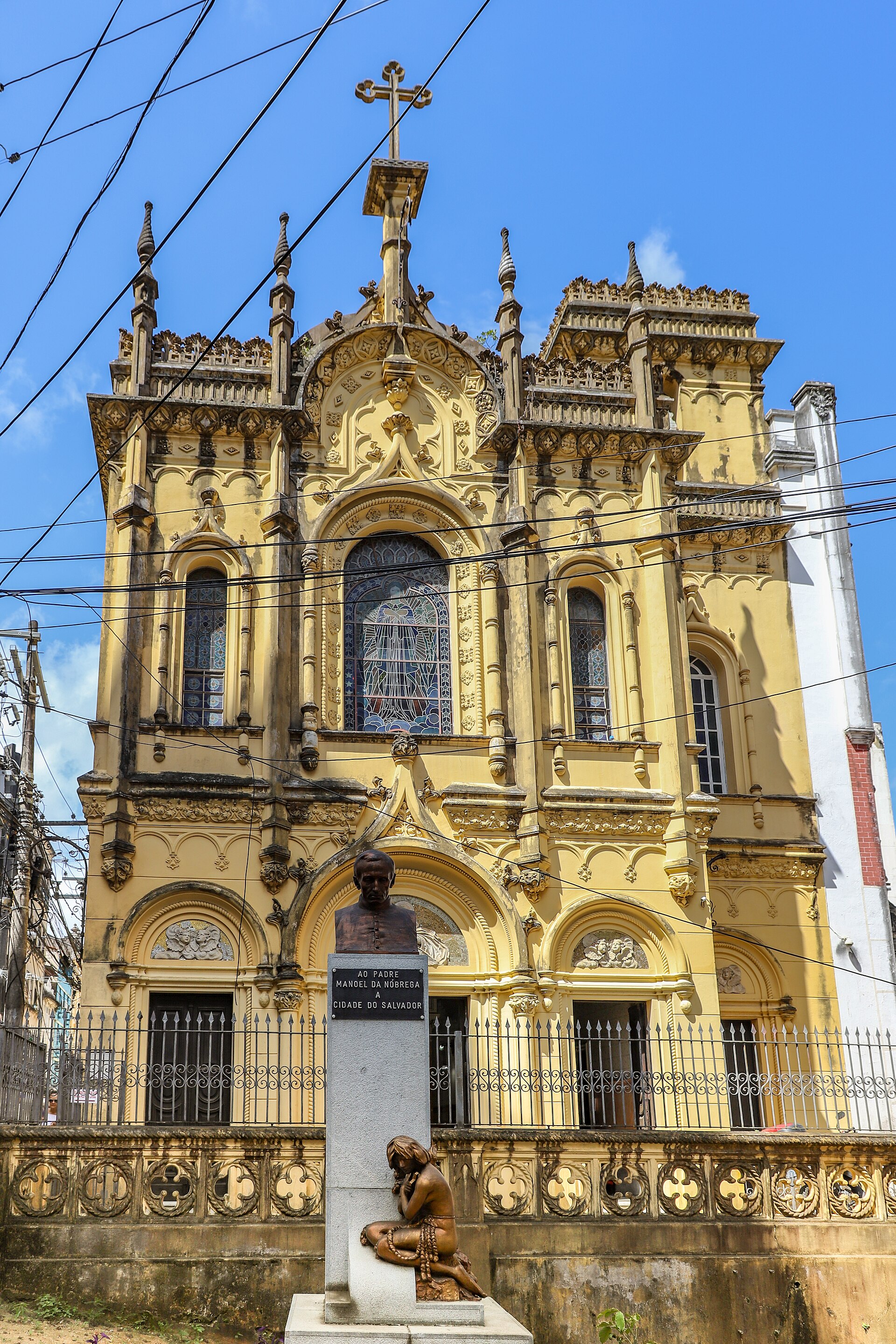 Imagem de referência de Capela da Ajuda, descrito nos dados abertos como igreja em Salvador, Bahia