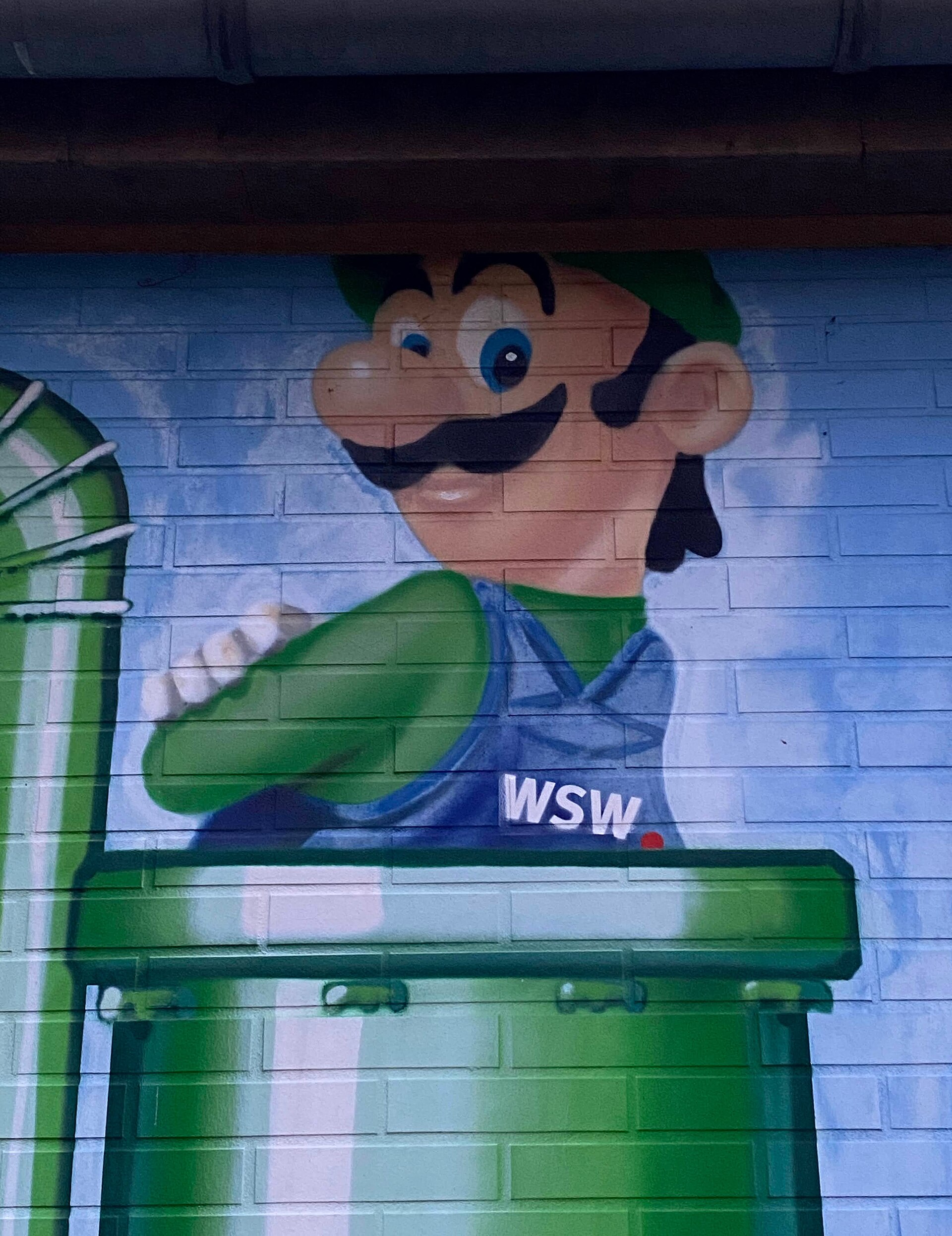 Imagem de referência de Luigi, descrito nos dados abertos como irmão de Mario