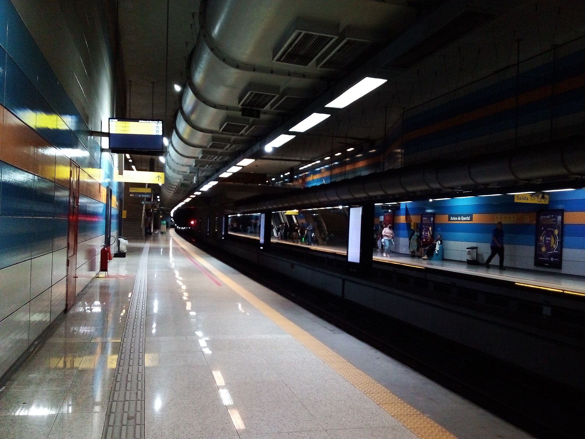 Imagem de referência de Estação Antero de Quental, descrito nos dados abertos como estação da Linha 4 do Metrô do Rio de Janeiro