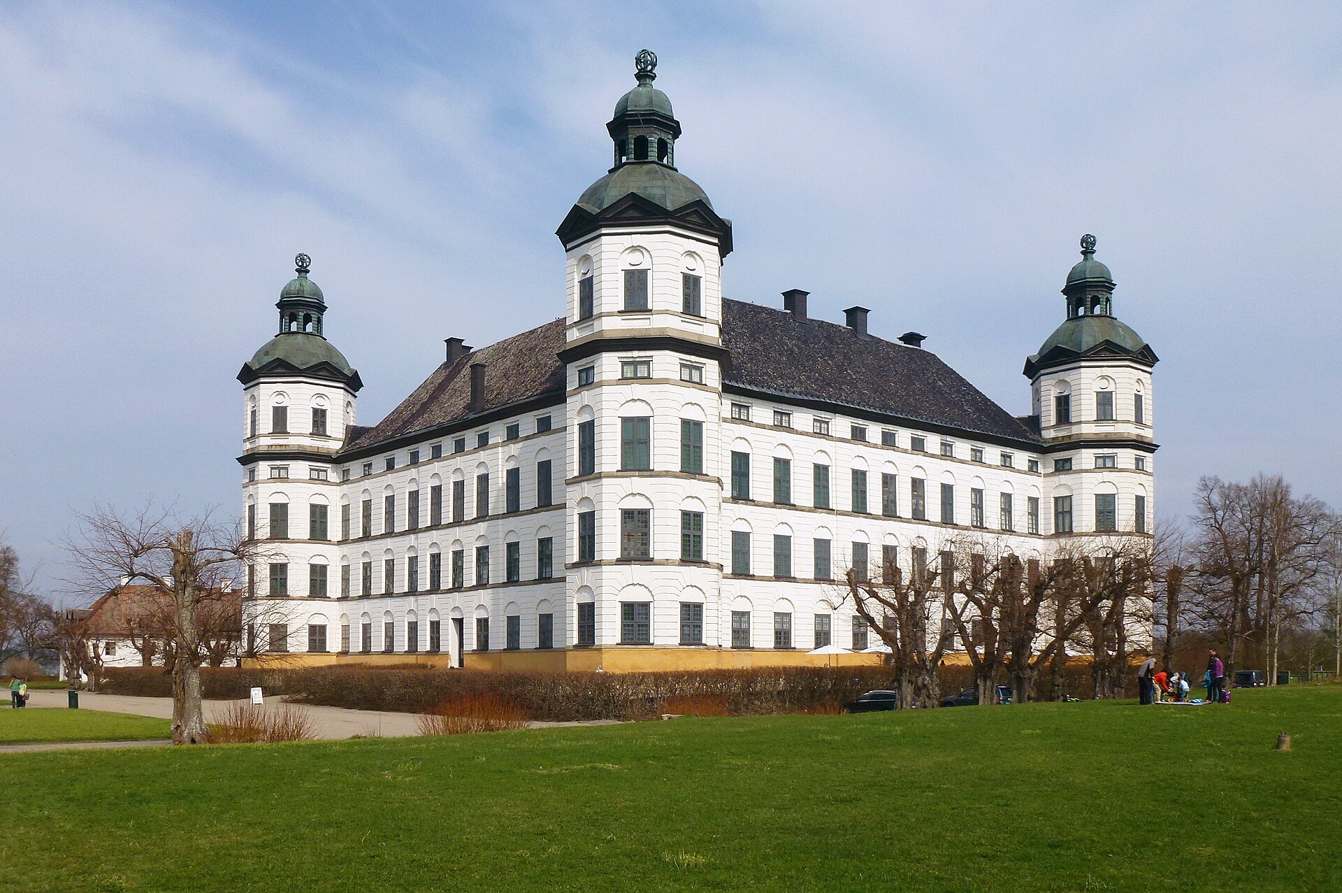 Imagem de referência de Castelo Skokloster, descrito nos dados abertos como museu em Håbo, Suécia