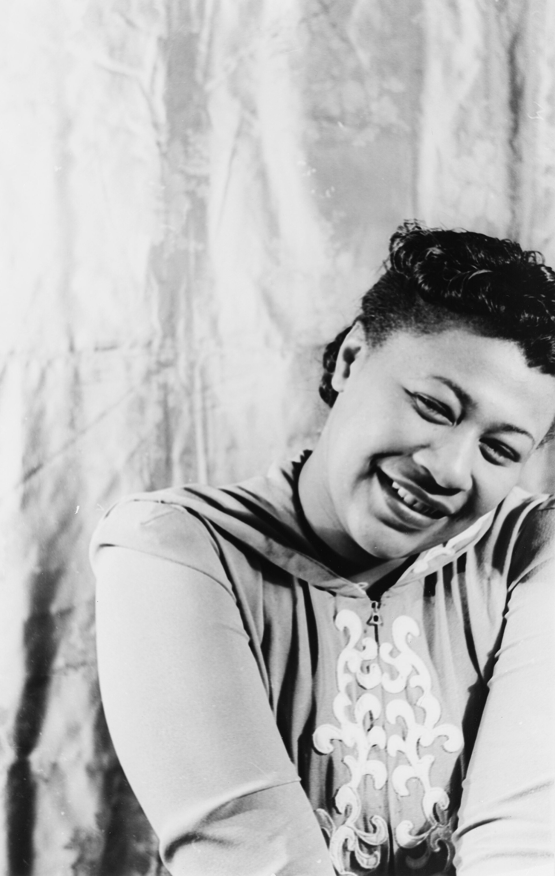 Imagem de referência relacionada a Ella Fitzgerald, item descrito como cantora de jazz estadunidense (1917–1996)
