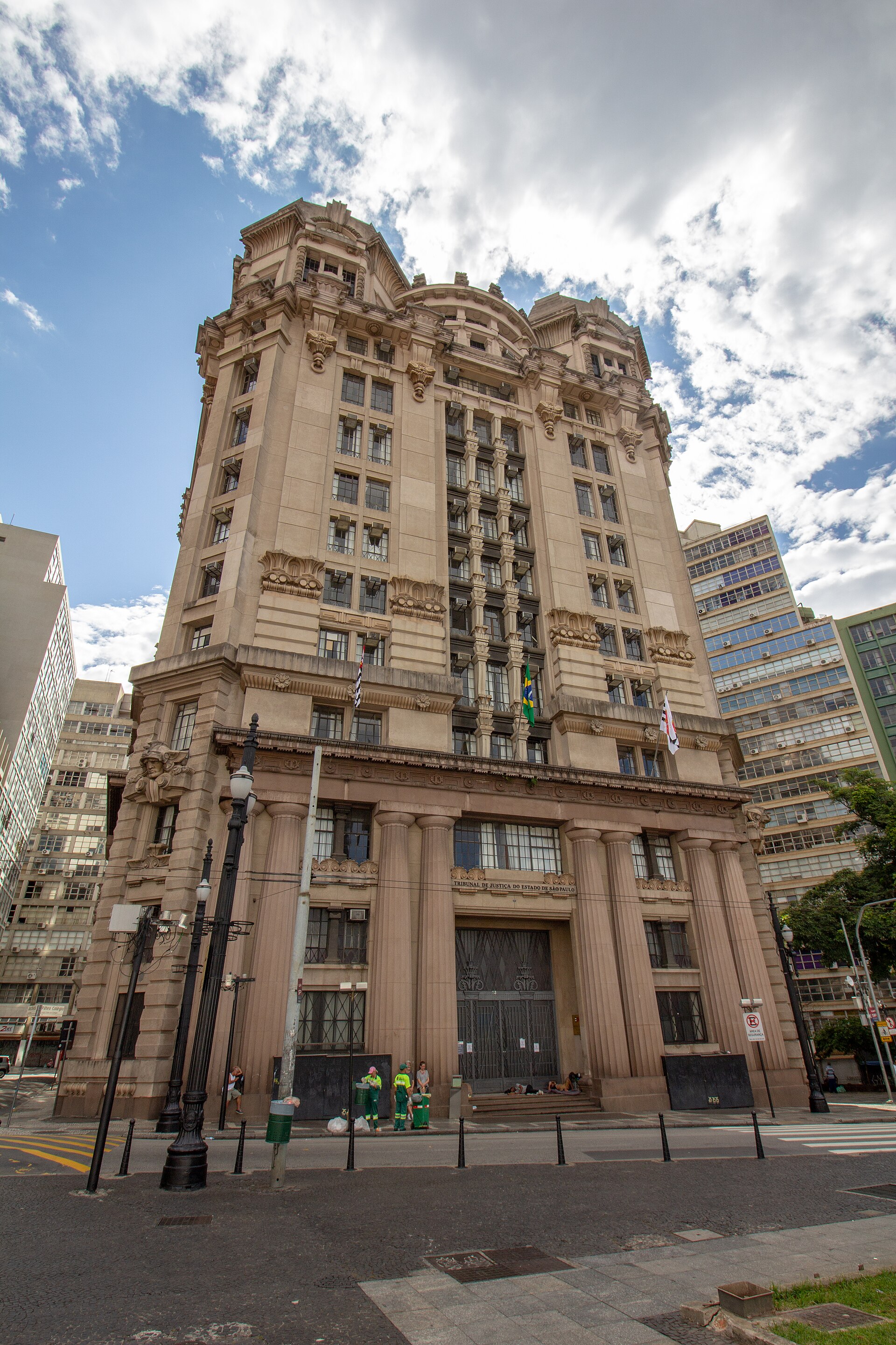 Imagem de referência de Edifício sede do Tribunal de Justiça do Estado de São Paulo, descrito nos dados abertos como edifício histórico da cidade de São Paulo