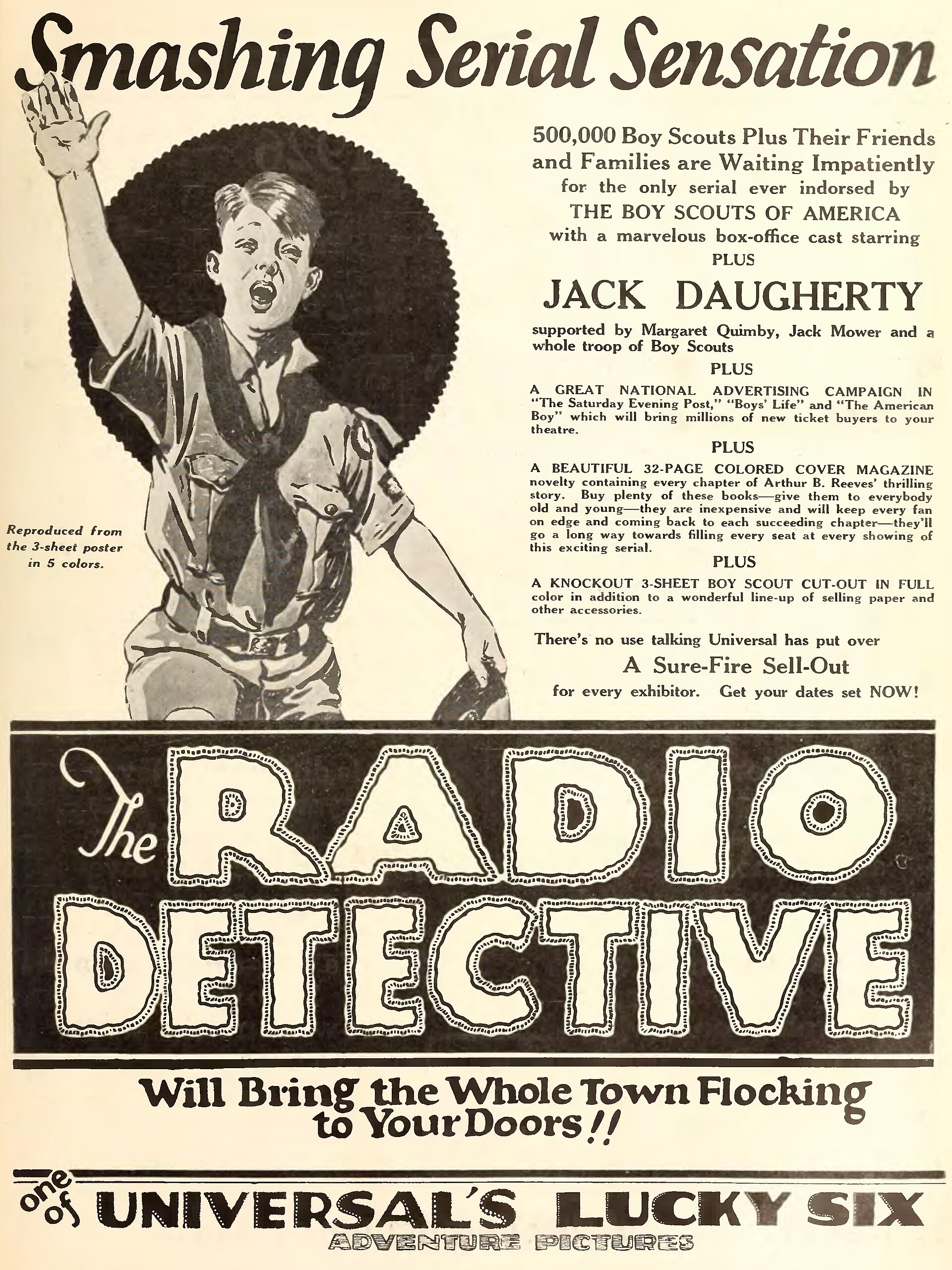 Imagem de referência de The Radio Detective, descrito nos dados abertos como filme de 1926 dirigido por William James Craft