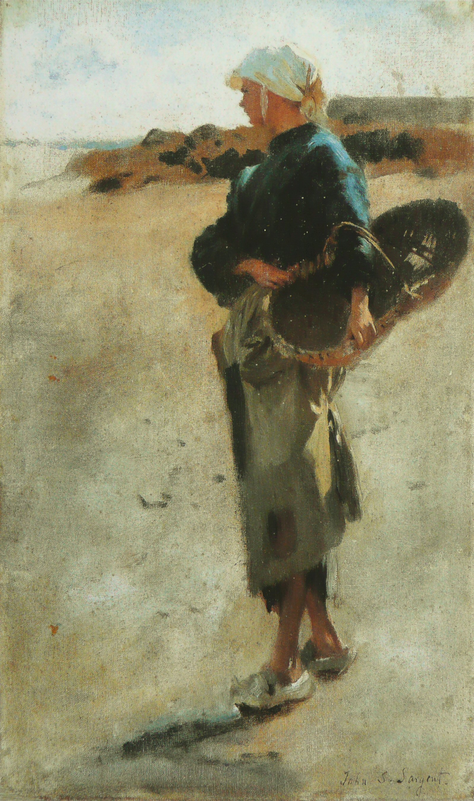 Imagem de referência de Panier de pêches, descrito nos dados abertos como pintura de Jean-Baptiste-Siméon Chardin
