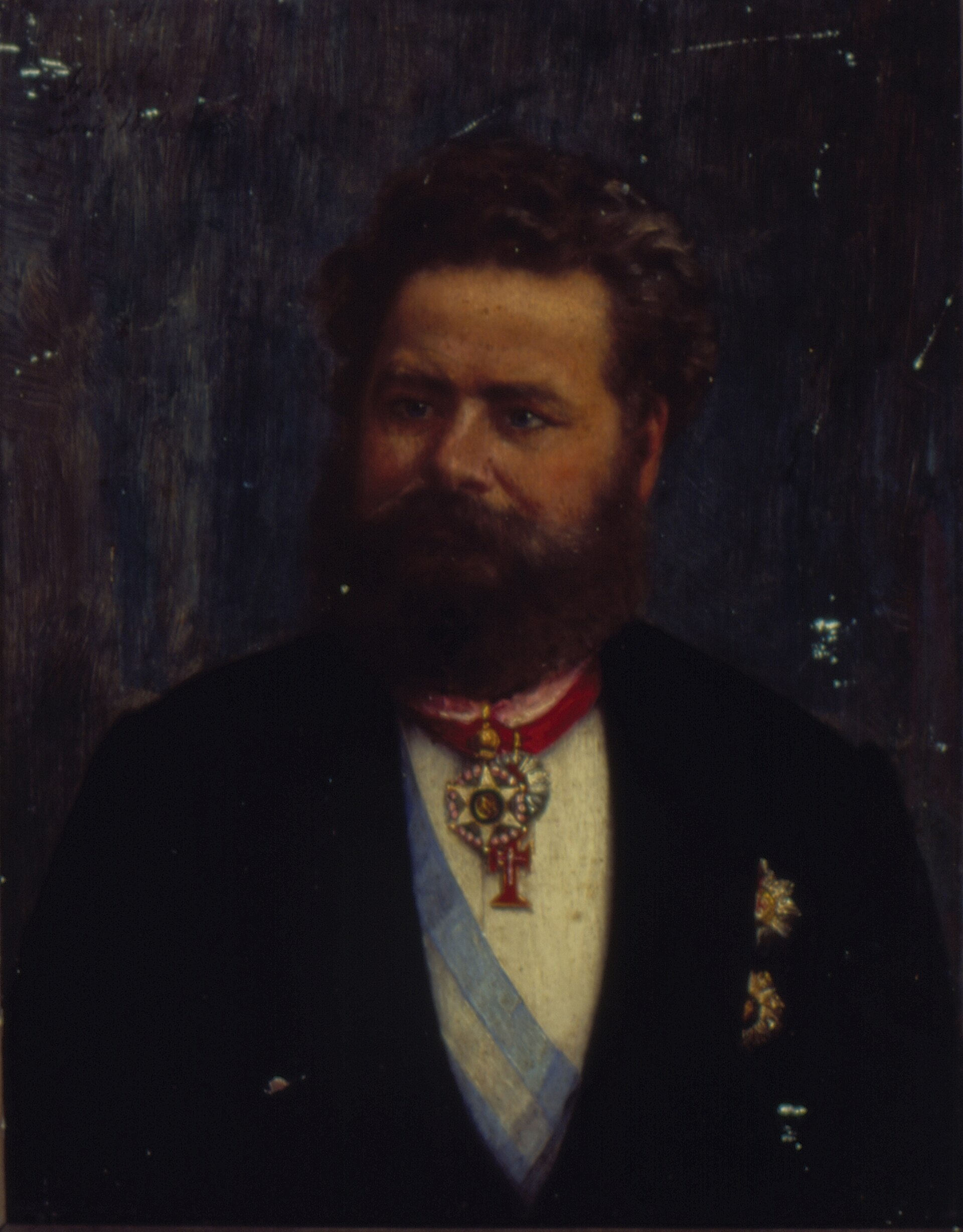 Imagem de referência de Retrato do Conselheiro Francisco de Paula Mayrink, descrito nos dados abertos como pintura de Franco Sá Boris