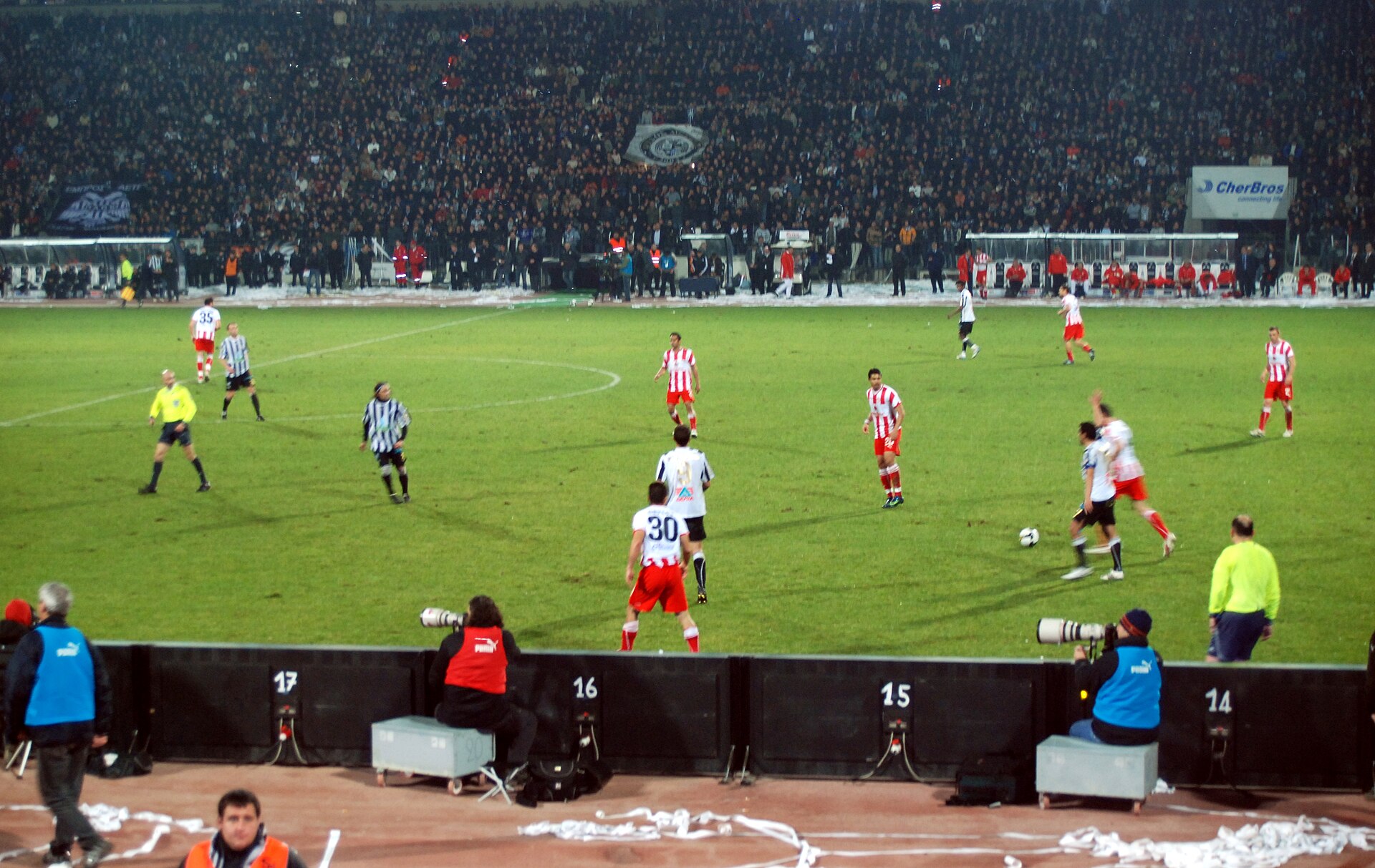 Imagem de referência de PAOK, descrito nos dados abertos como clube esportivo sediado em Salonica, Grécia