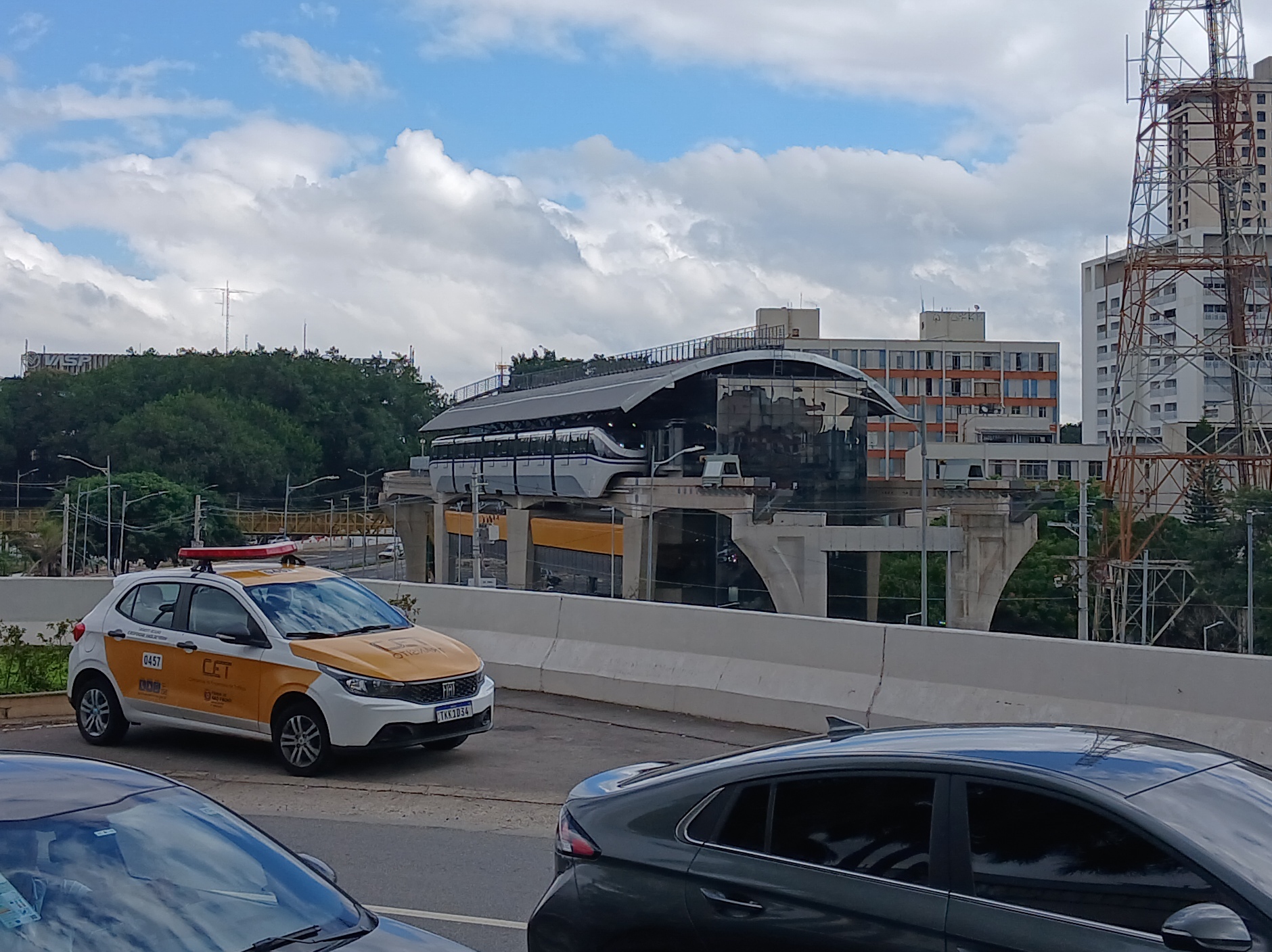 Imagem de referência de Estação Congonhas, descrito nos dados abertos como estação de monotrilho da Linha 17 – Ouro de São Paulo
