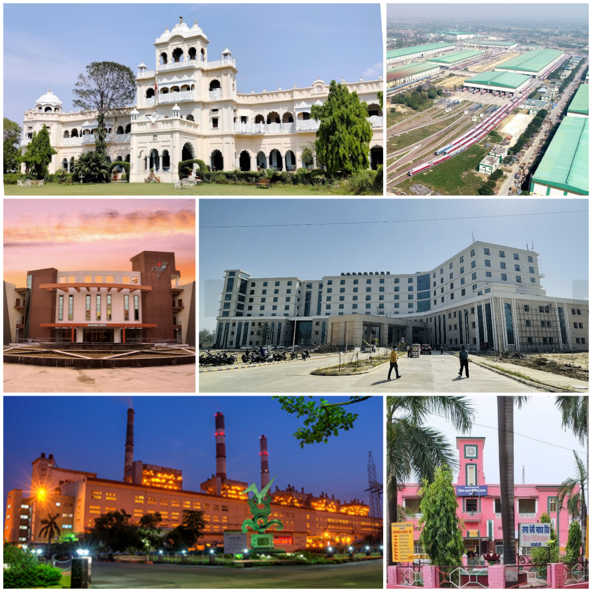 Imagem de referência relacionada a Raebareli, item descrito como cidade em Uttar Pradesh, Índia