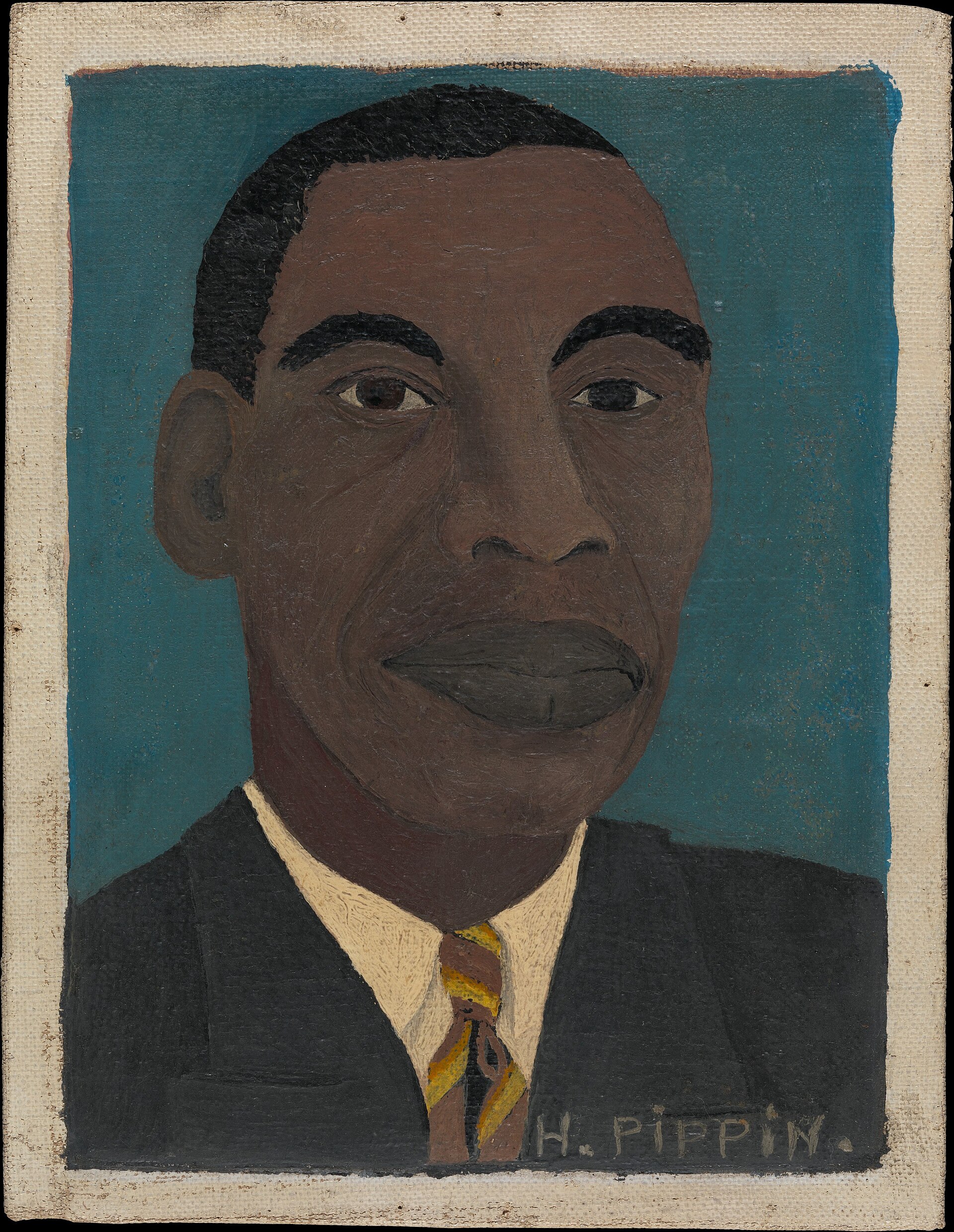 Imagem de referência de Horace Pippin, descrito nos dados abertos como pintor norte-americano