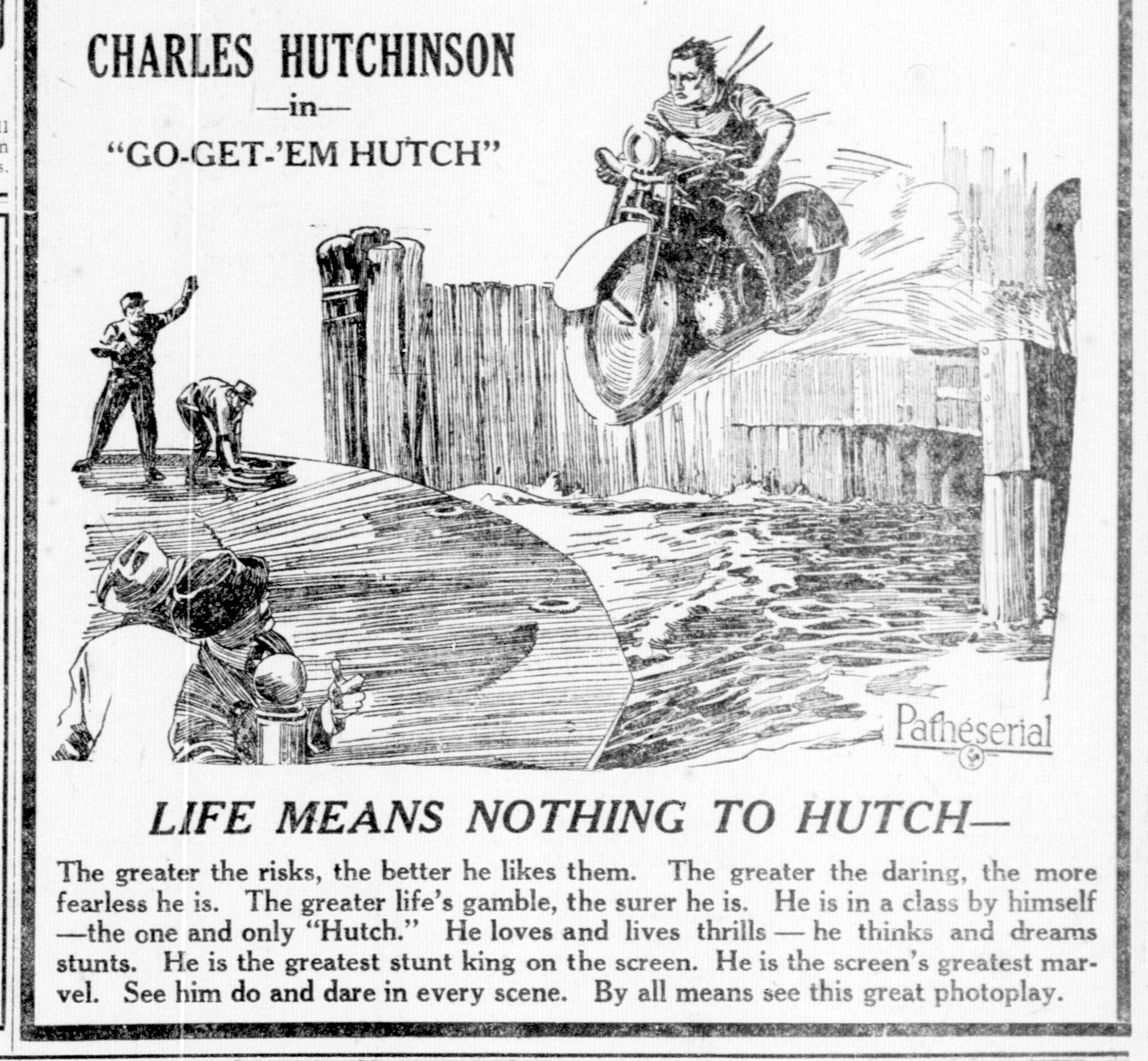 Imagem de referência de Go Get 'Em Hutch, descrito nos dados abertos como filme de 1922 dirigido por George B. Seitz
