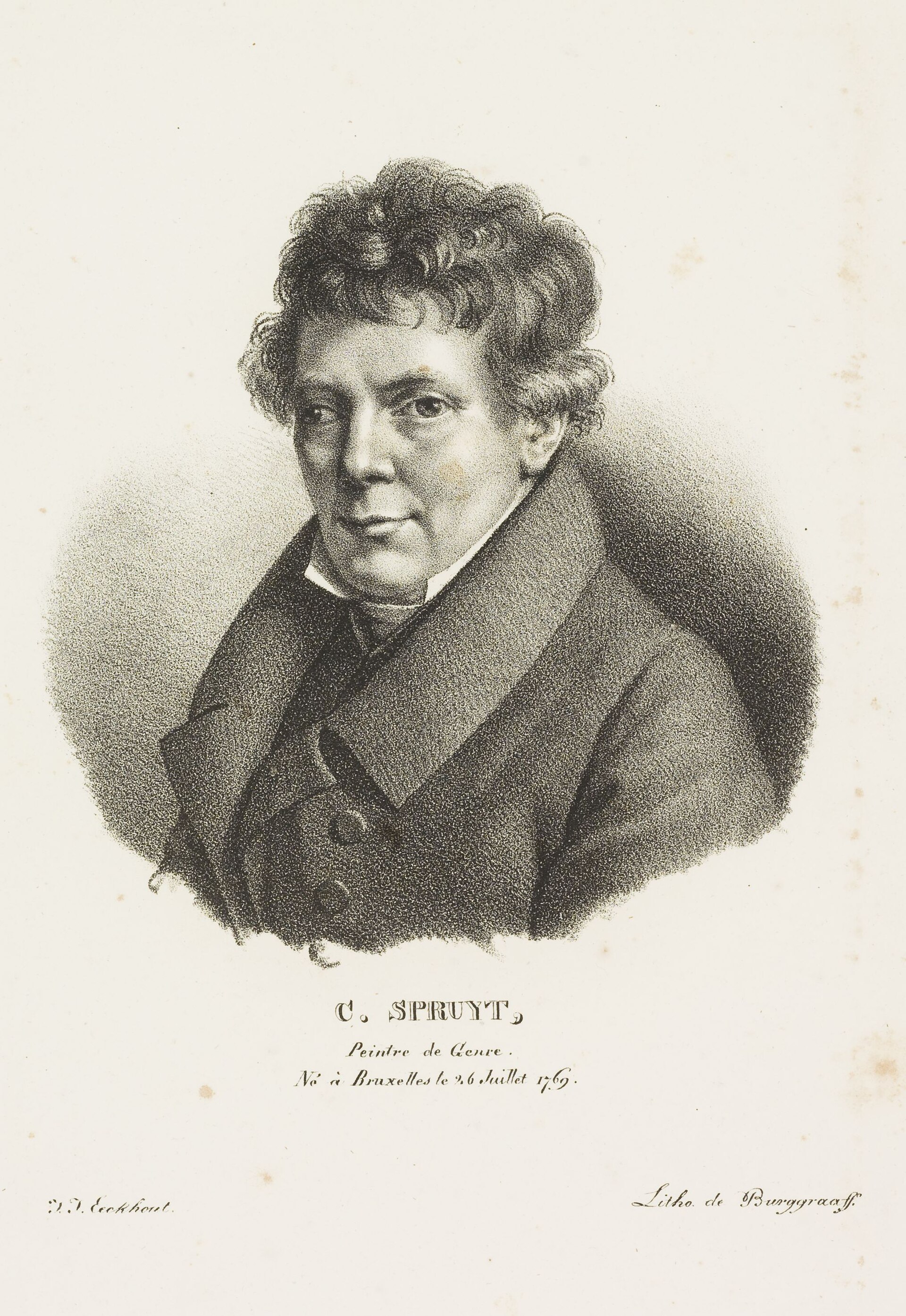 Imagem de referência de Charles Spruyt, descrito nos dados abertos como pintor belga