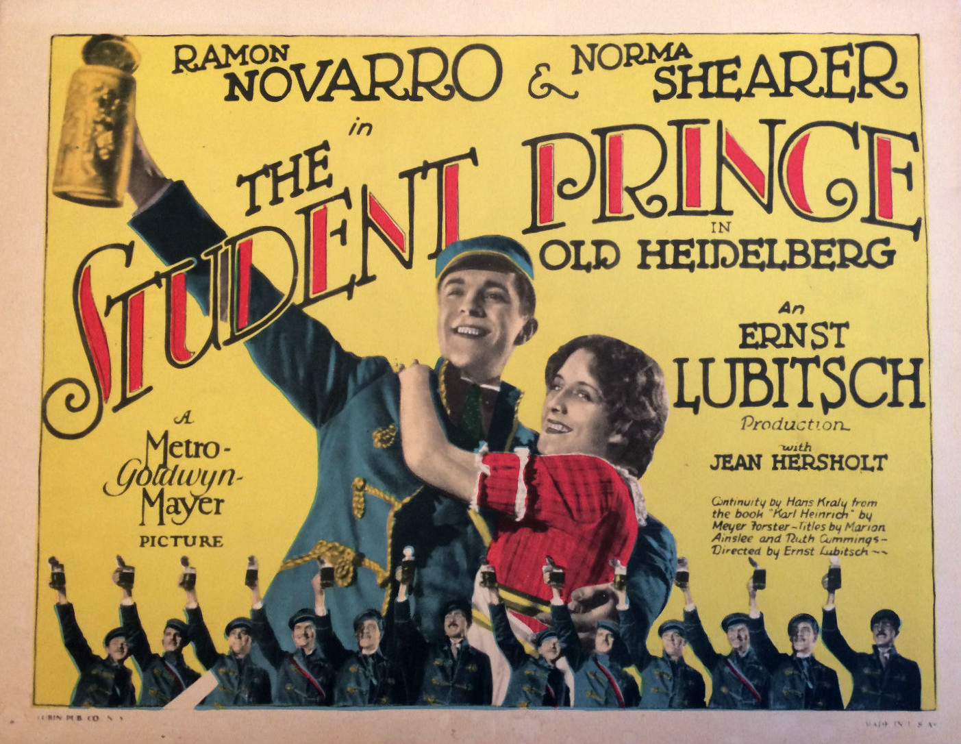 Imagem de referência de O Príncipe Estudante, descrito nos dados abertos como filme de 1927 dirigido por Ernst Lubitsch