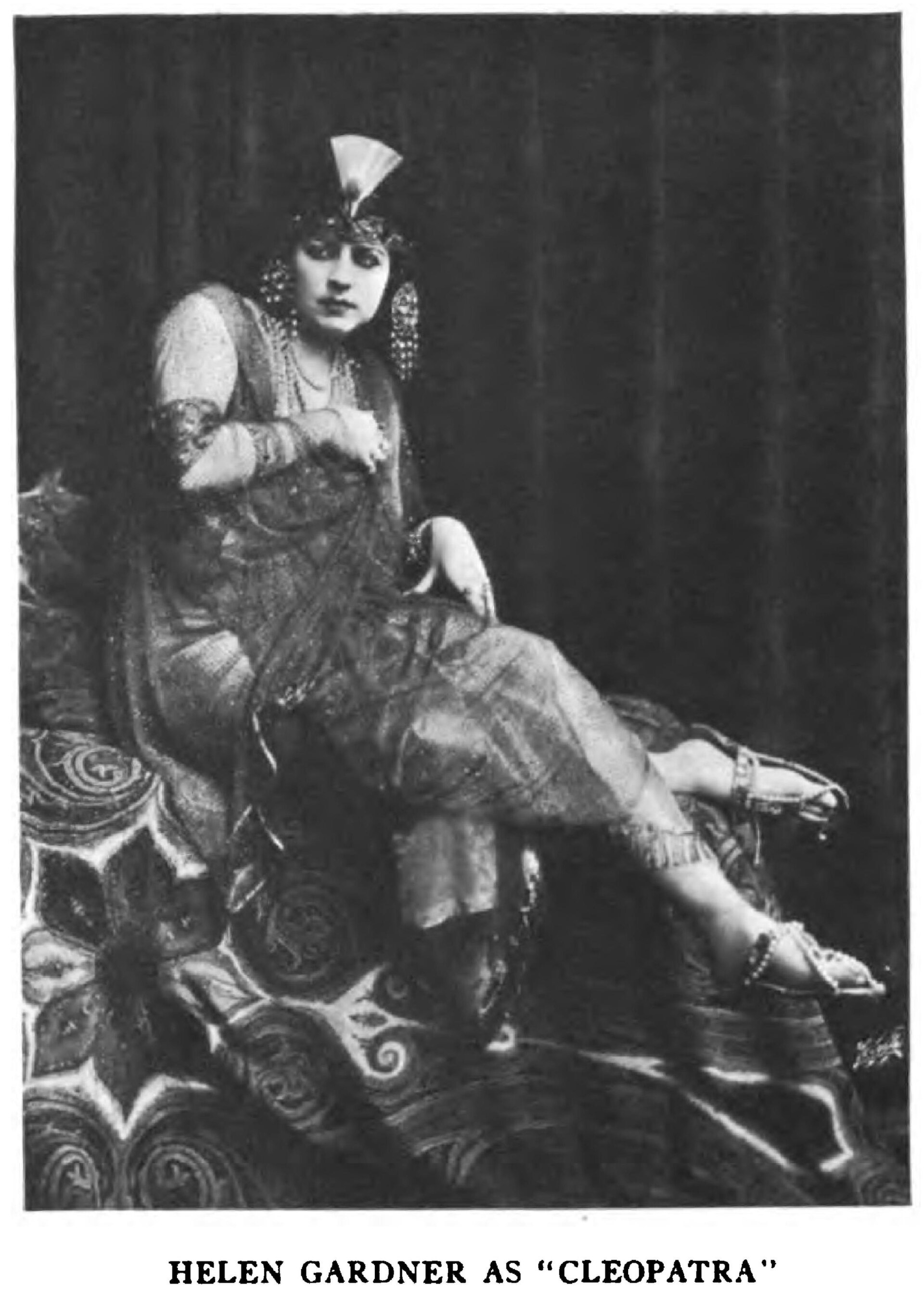 Imagem de referência relacionada a Cleopatra, item descrito como filme de 1912 dirigido por Charles L. Gaskill
