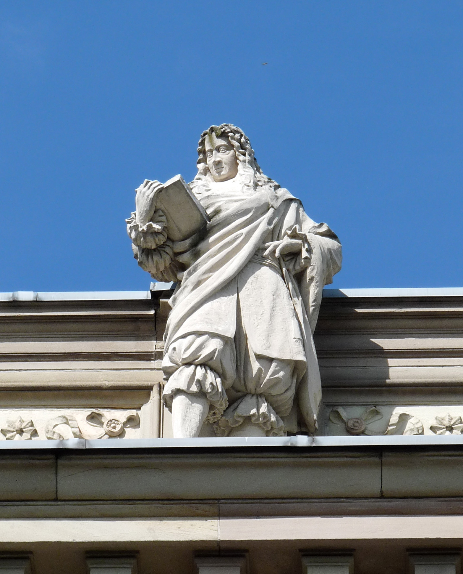 Imagem de referência de Samuel Pufendorf, descrito nos dados abertos como professor académico alemão