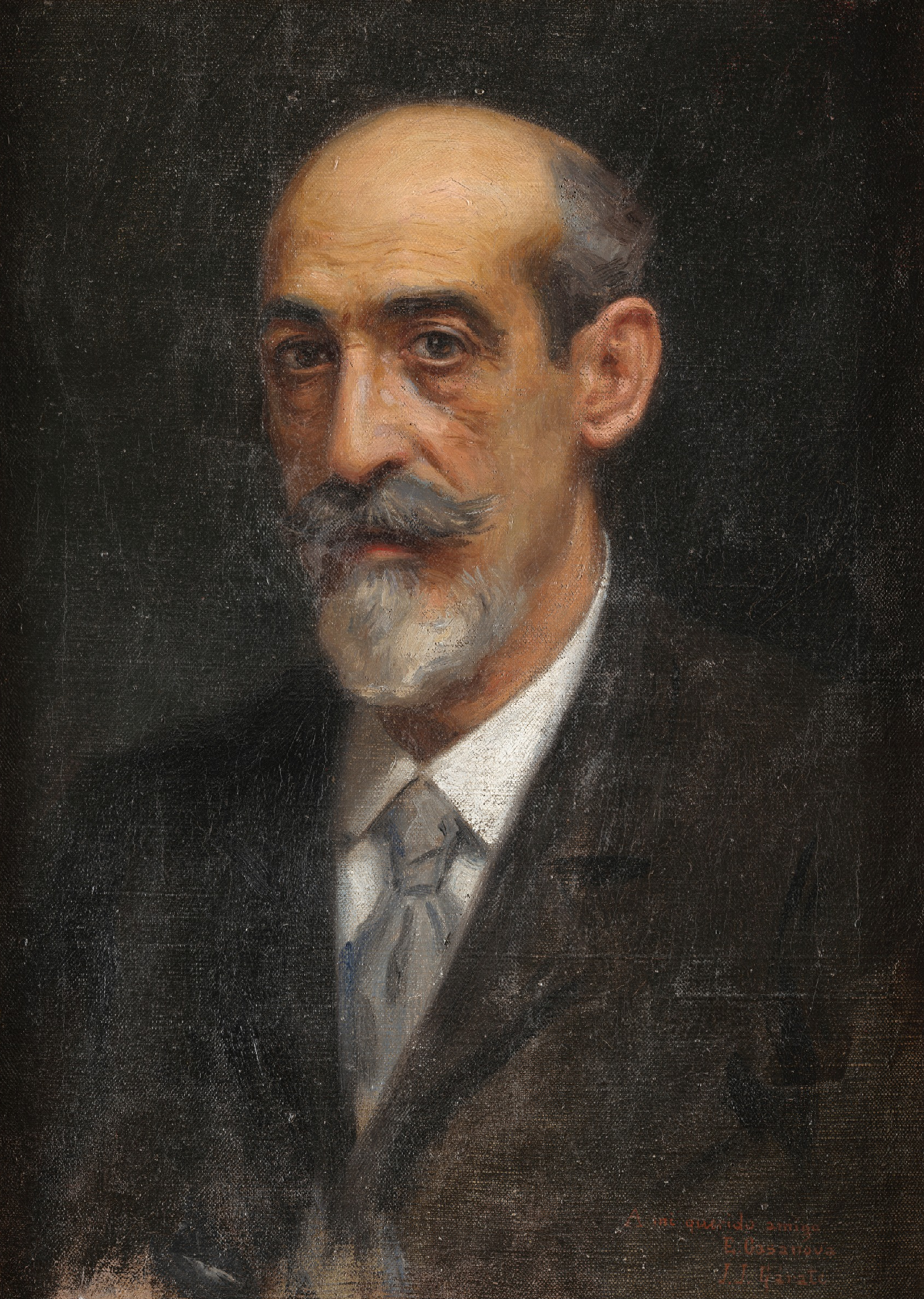 Imagem de referência de Retrato de Enrique Casanova, descrito nos dados abertos como pintura de Garate y Clavero