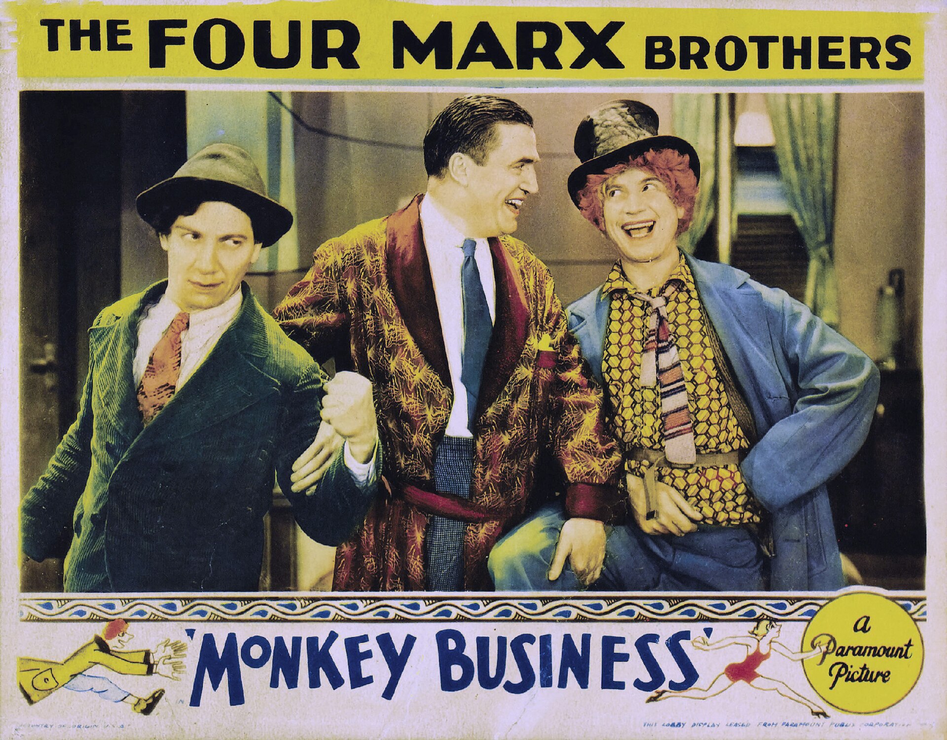 Imagem de referência relacionada a Monkey Business, item descrito como filme de 1931 dirigido por Norman Z. McLeod
