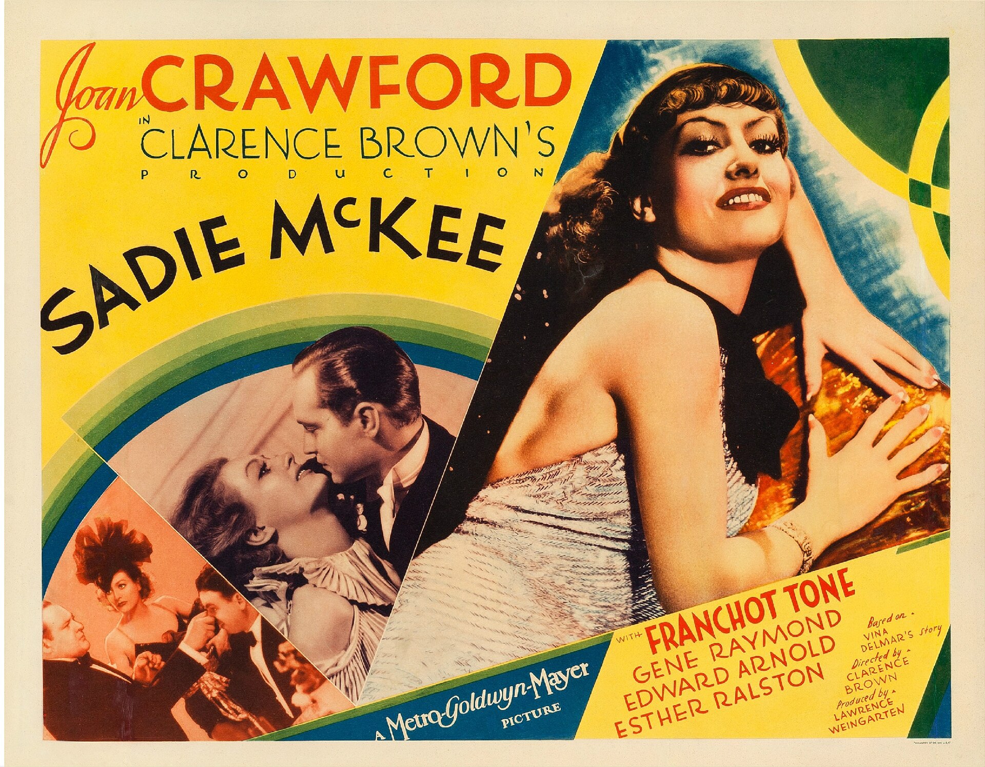 Imagem de referência de Sadie McKee, descrito nos dados abertos como filme de 1934 dirigido por Clarence Brown