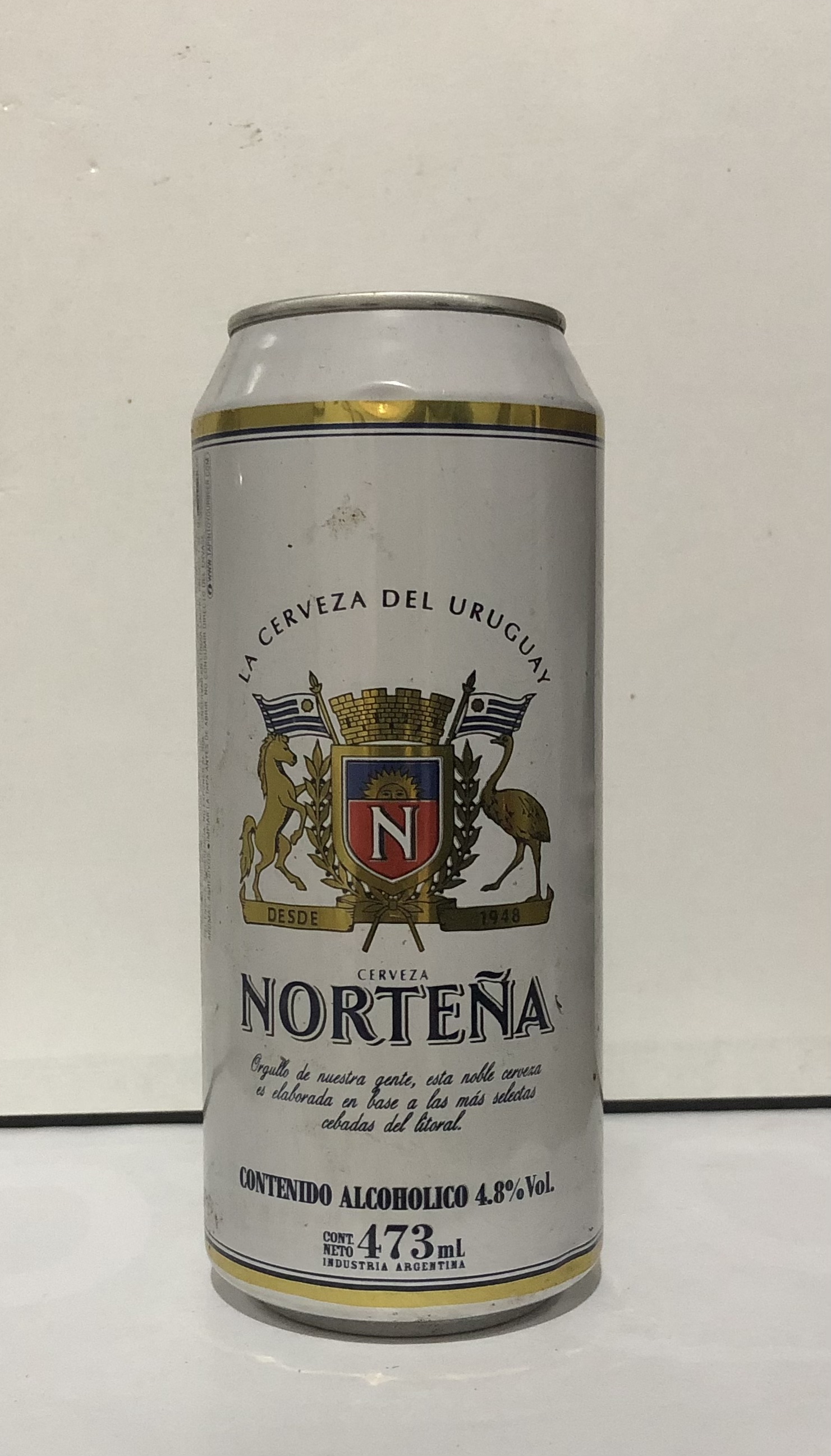 Imagem de referência de Cerveza Norteña, descrito nos dados abertos como marca de cerveja uruguaia