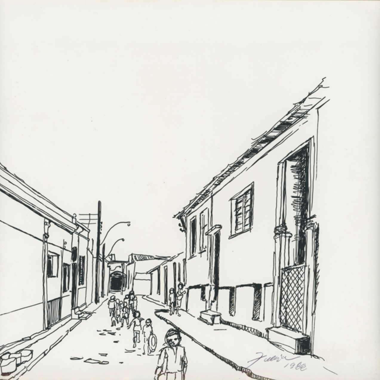 Imagem de referência de Vila Manoel Dias, descrito nos dados abertos como desenho de Fúlvia Gonçalves (FG 14)
