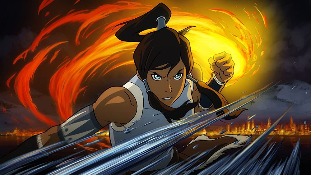 A Lenda de Korra traz a sequência de Avatar: A Lenda de Aang com uma nova protagonista em uma era avançada — Foto: Reprodução/IMDb