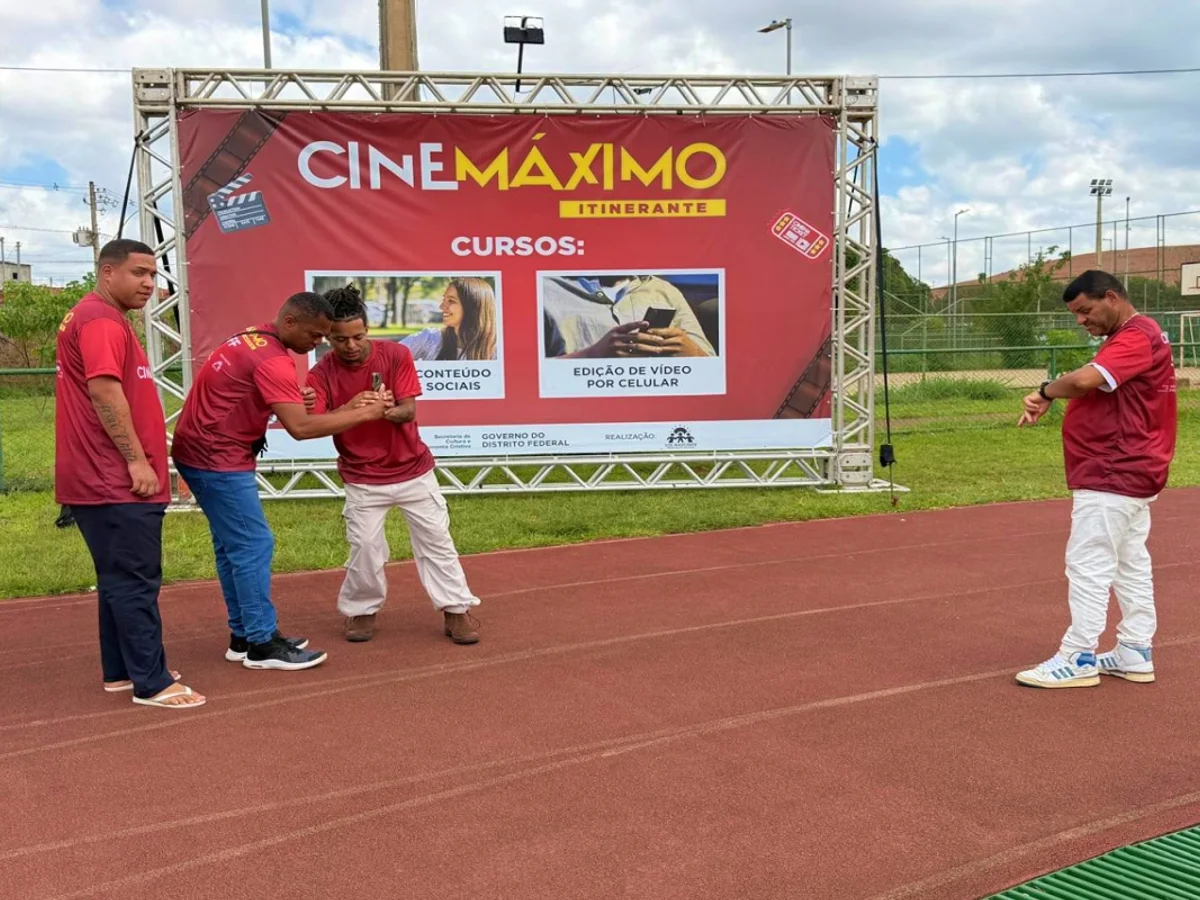 Cinemáximo Itinerante recebe mais turmas para oficinas de vídeo gratuitas