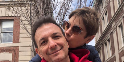 Renata Lo Prete e o marido Melchiades Filho Foto: Reprodução/Instagram