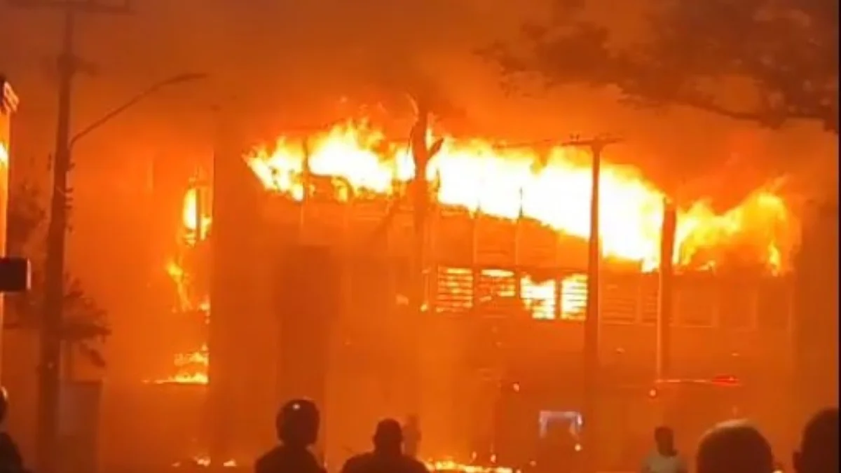Incêndio na UFPE causou "grandes danos" ao prédio, diz universidade