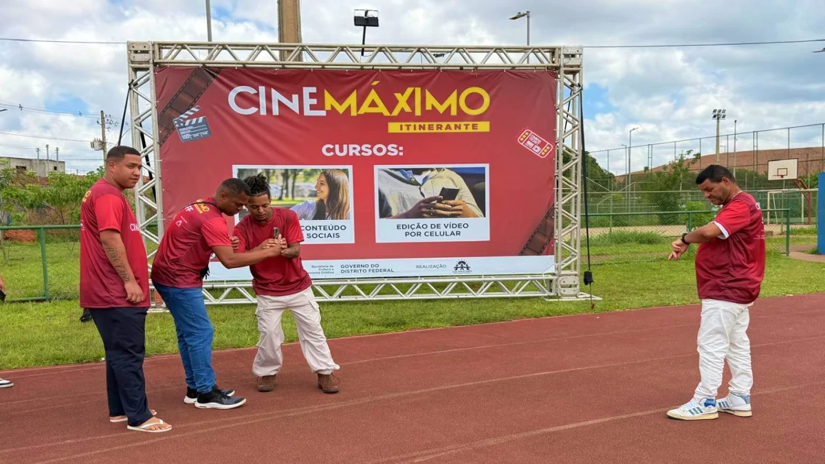 Cinemáximo Itinerante recebe mais turmas para oficinas de vídeo gratuitas