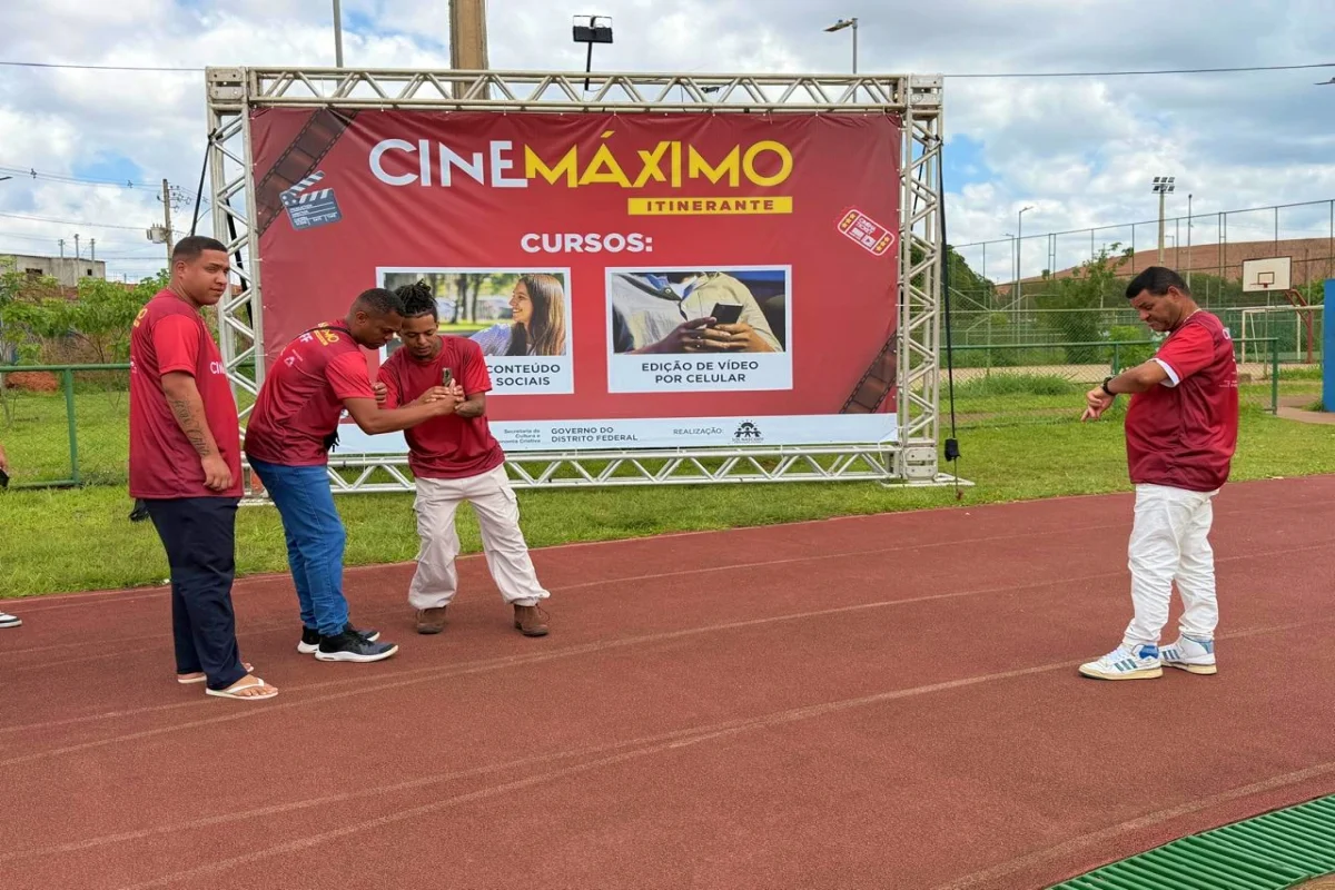 Imagem da matéria: Cinemáximo Itinerante recebe mais turmas para oficinas de vídeo gratuitas