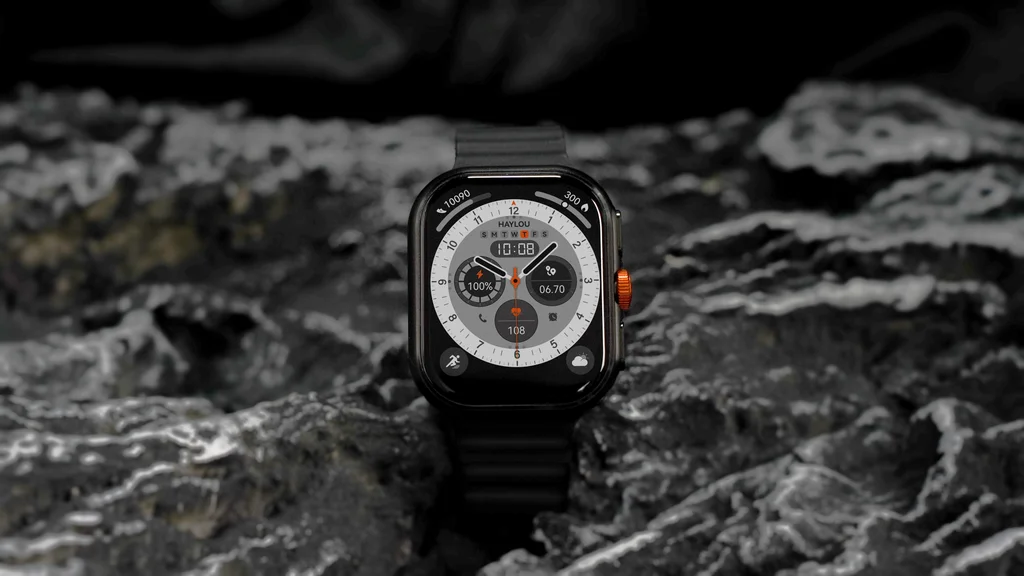 Haylou lança seu "Apple Watch Ultra" por menos de R$ 250