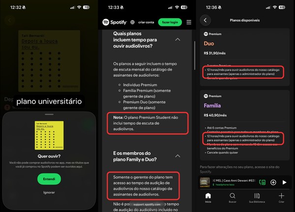 Spotify audiolivros: testei o novo recurso; veja como funciona