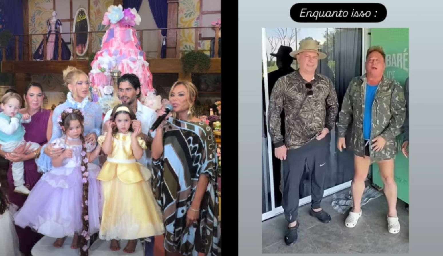 Leonardo falta &agrave; festa de Maria Flor, e Poliana revela motivo