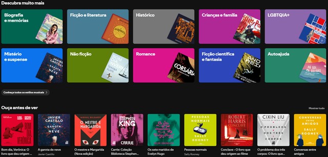 Spotify audiolivros: testei o novo recurso; veja como funciona
