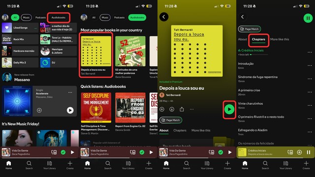 Spotify audiolivros: testei o novo recurso; veja como funciona